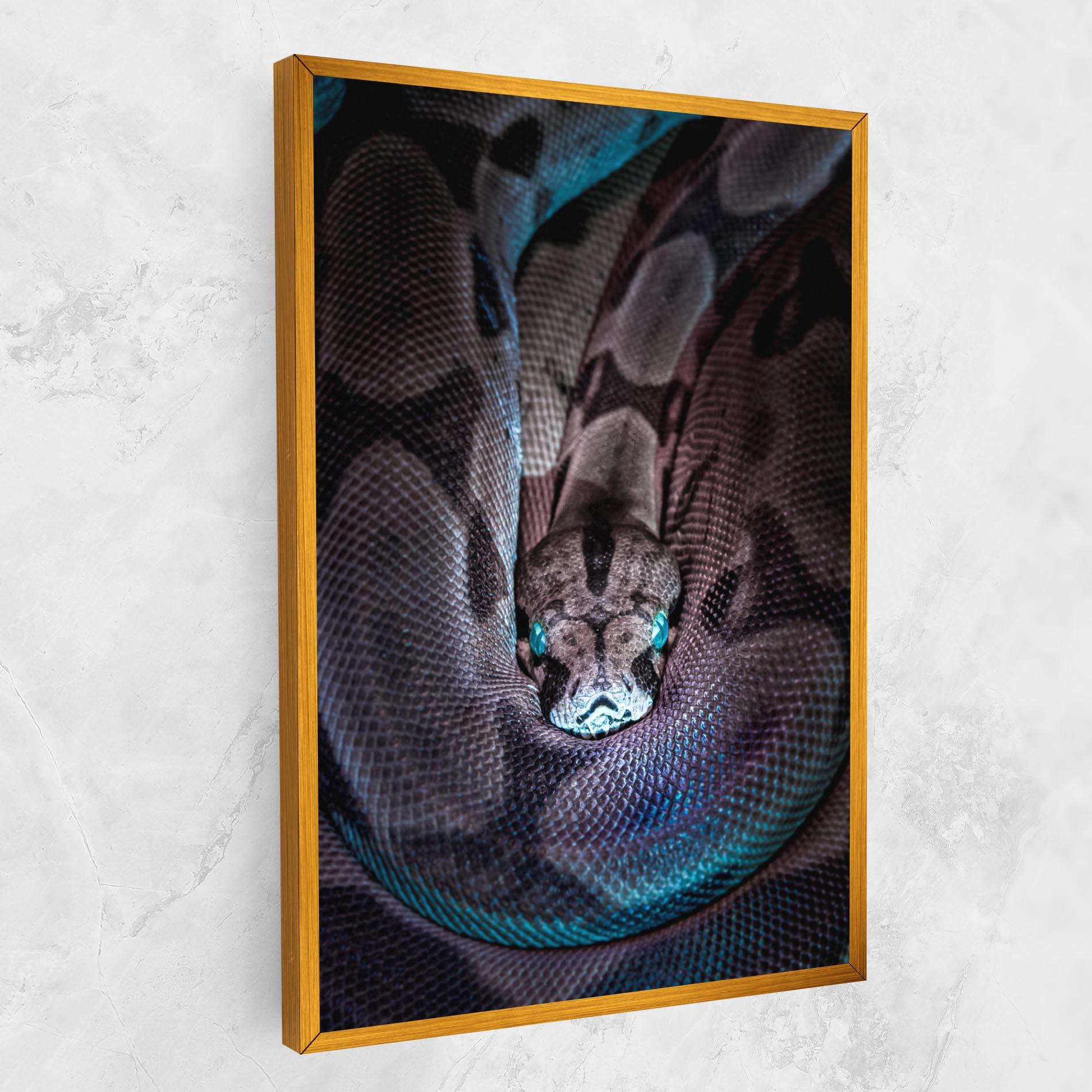 Vászonkép Vibrant Snake mockup 1