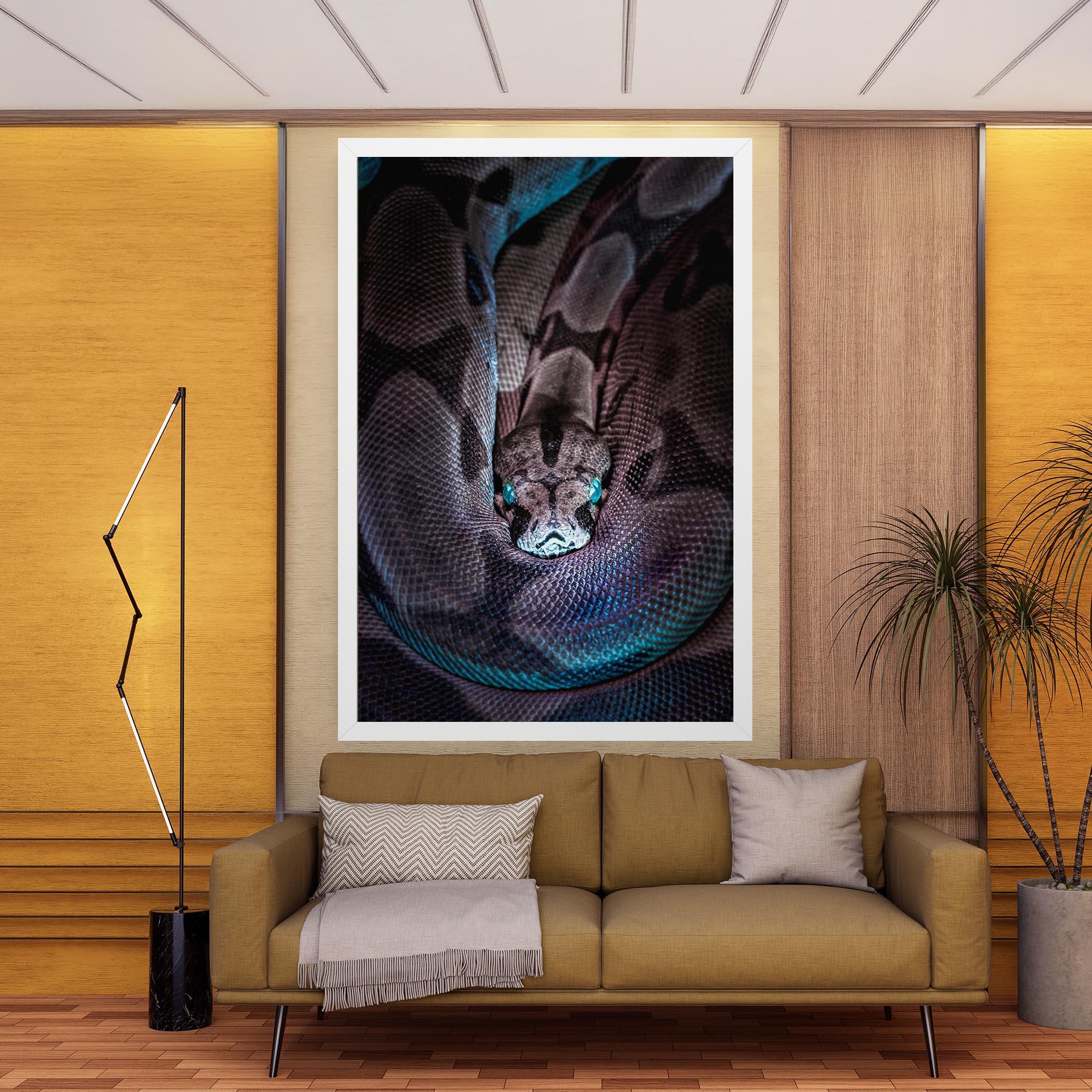 Vászonkép Vibrant Snake mockup 9