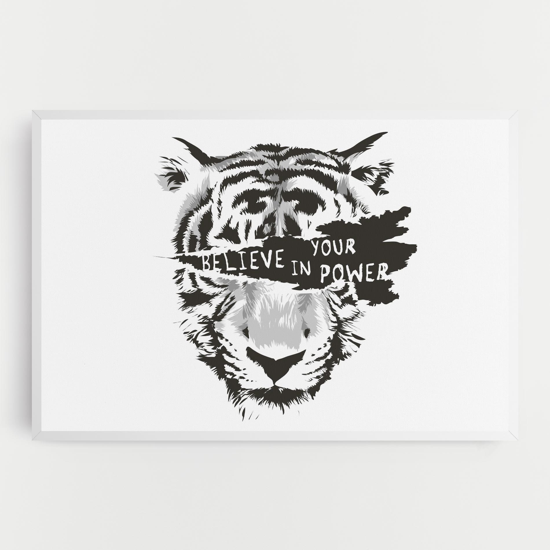 Vászonkép Belive In Your Power mockup 0
