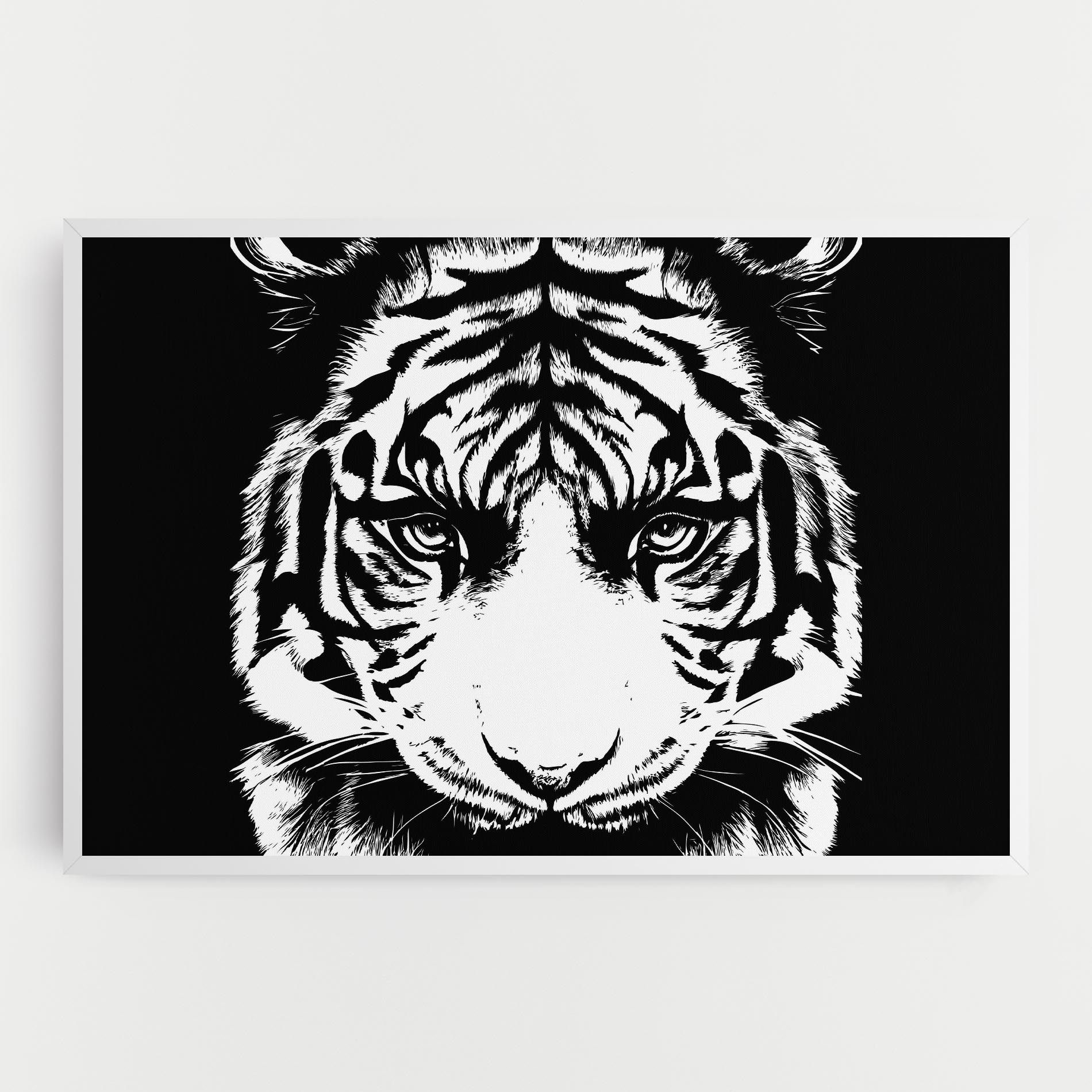 Big Eyes Tiger mockup 0