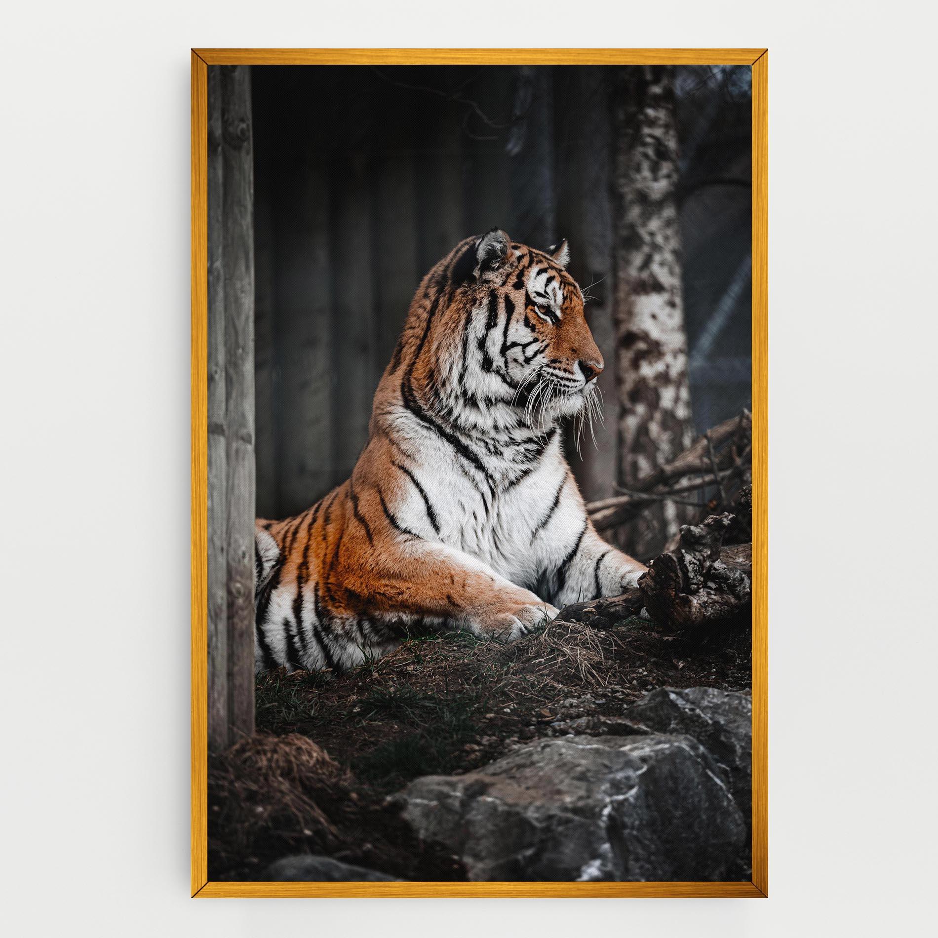 Vászonkép Forest Tiger mockup 0