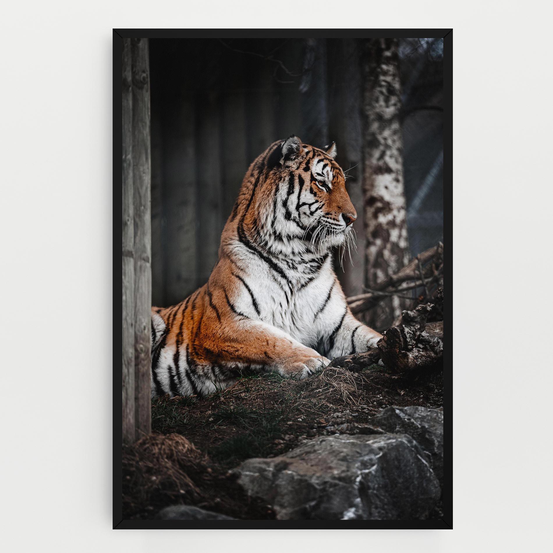 Vászonkép Forest Tiger mockup 0