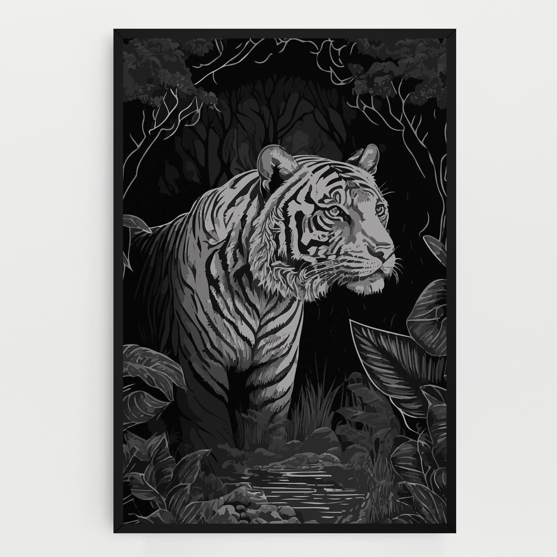 Grey Tiger mockup 0