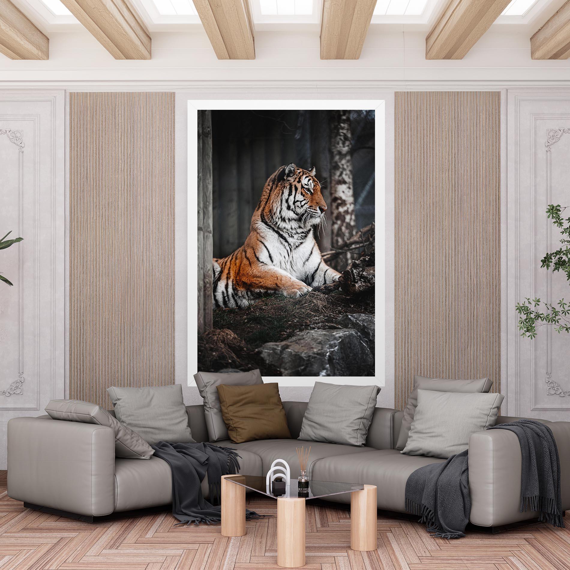 Vászonkép Forest Tiger mockup 6