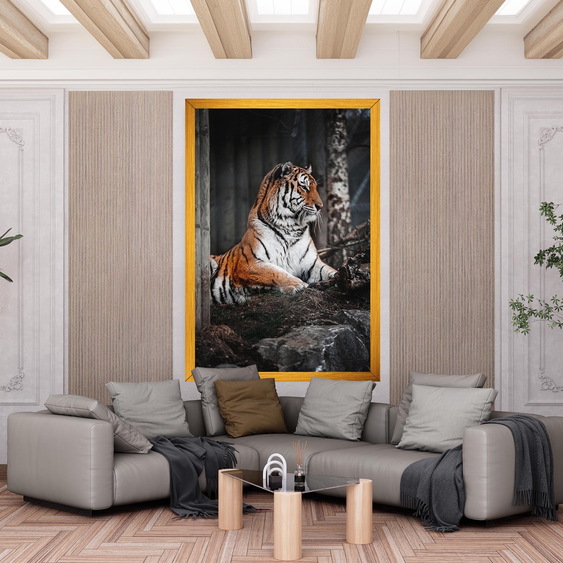 Vászonkép Forest Tiger mockup 6