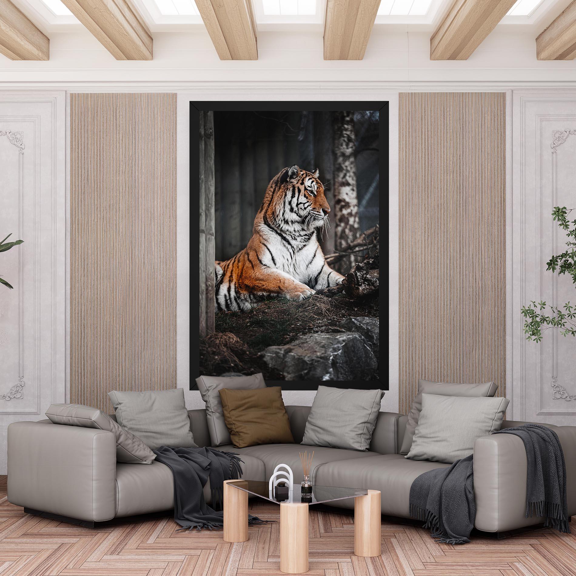 Vászonkép Forest Tiger mockup 6
