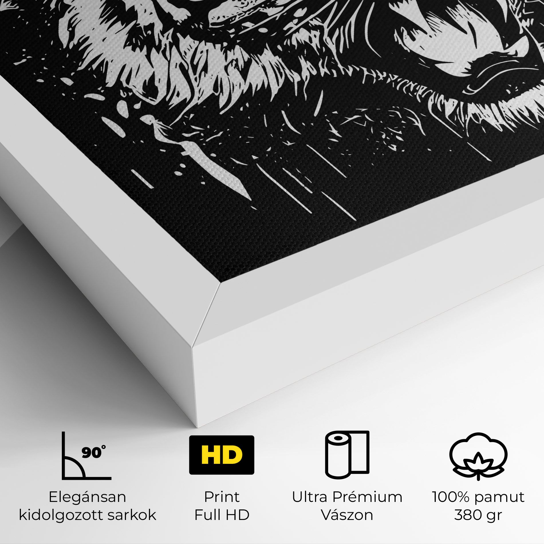 Angry Tiger Head mockup 4