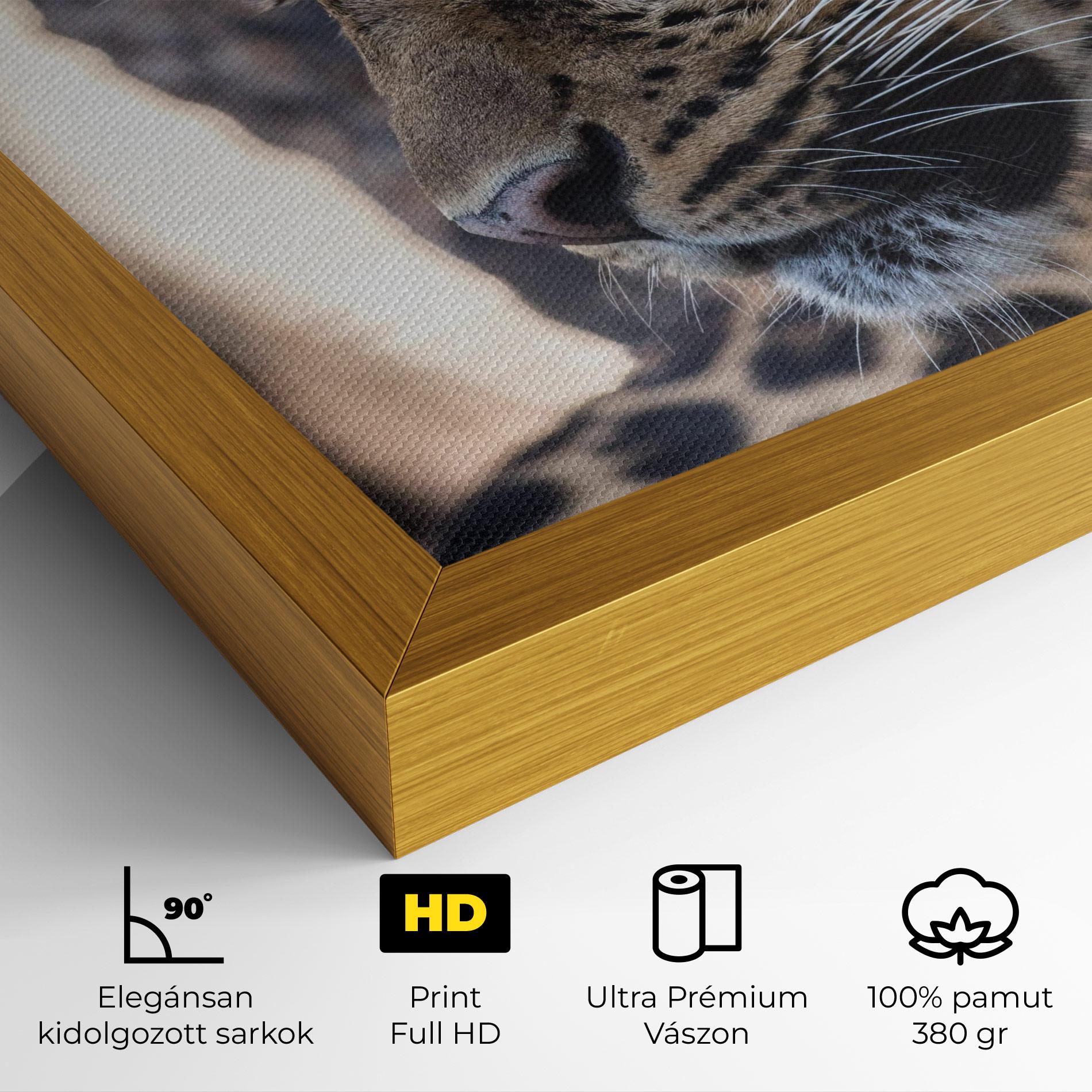 Vászonkép Blue Tiger mockup 4