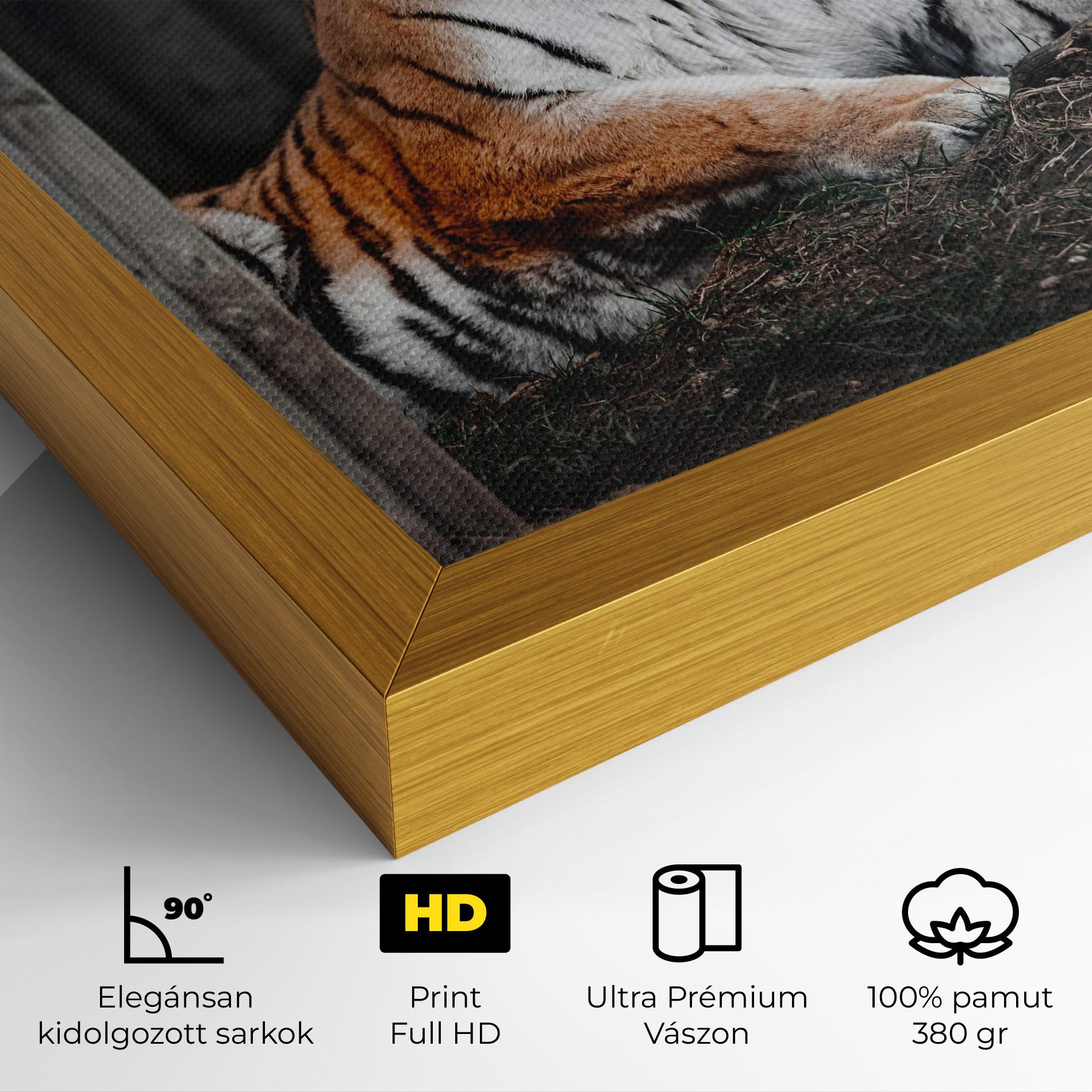 Vászonkép Forest Tiger mockup 4
