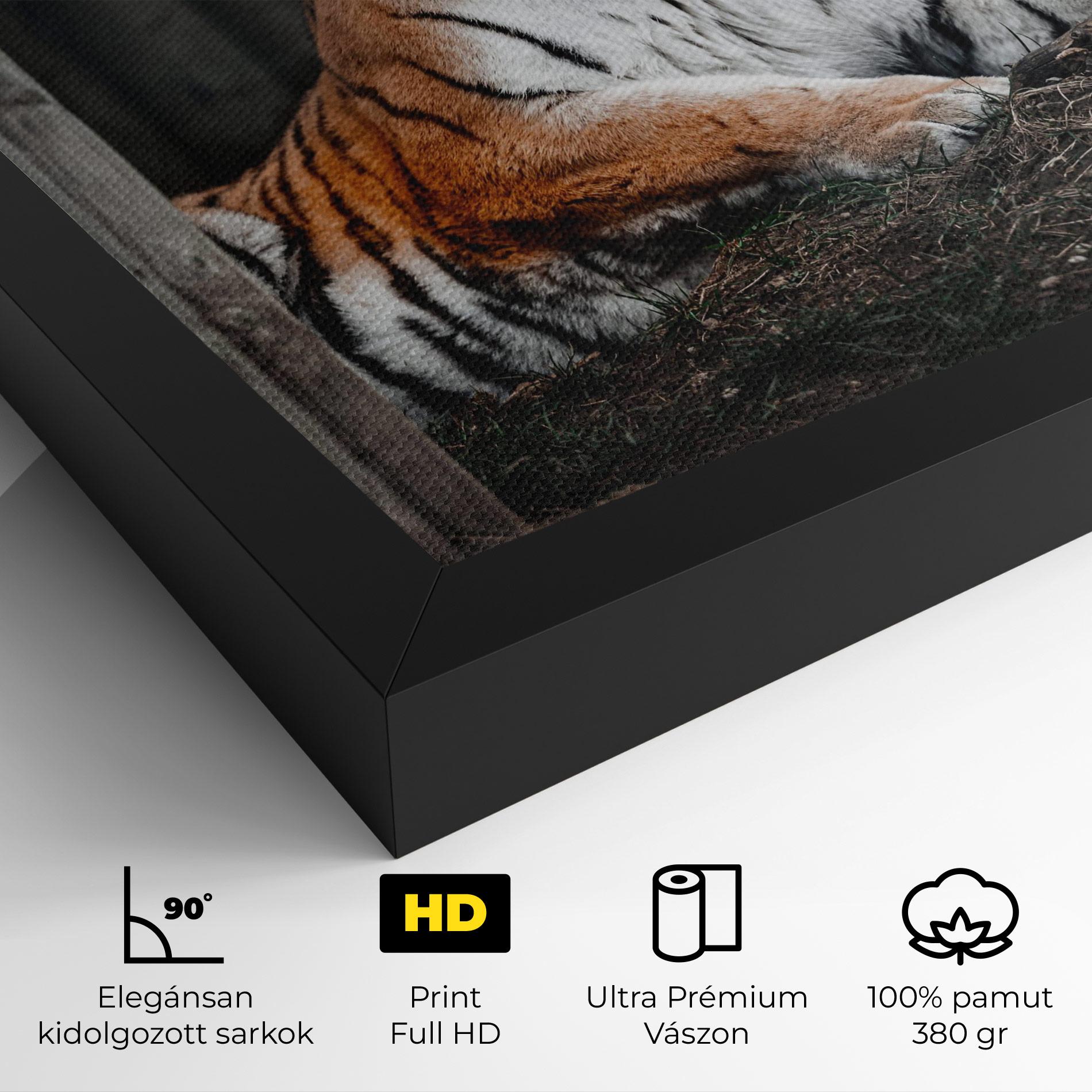 Vászonkép Forest Tiger mockup 4