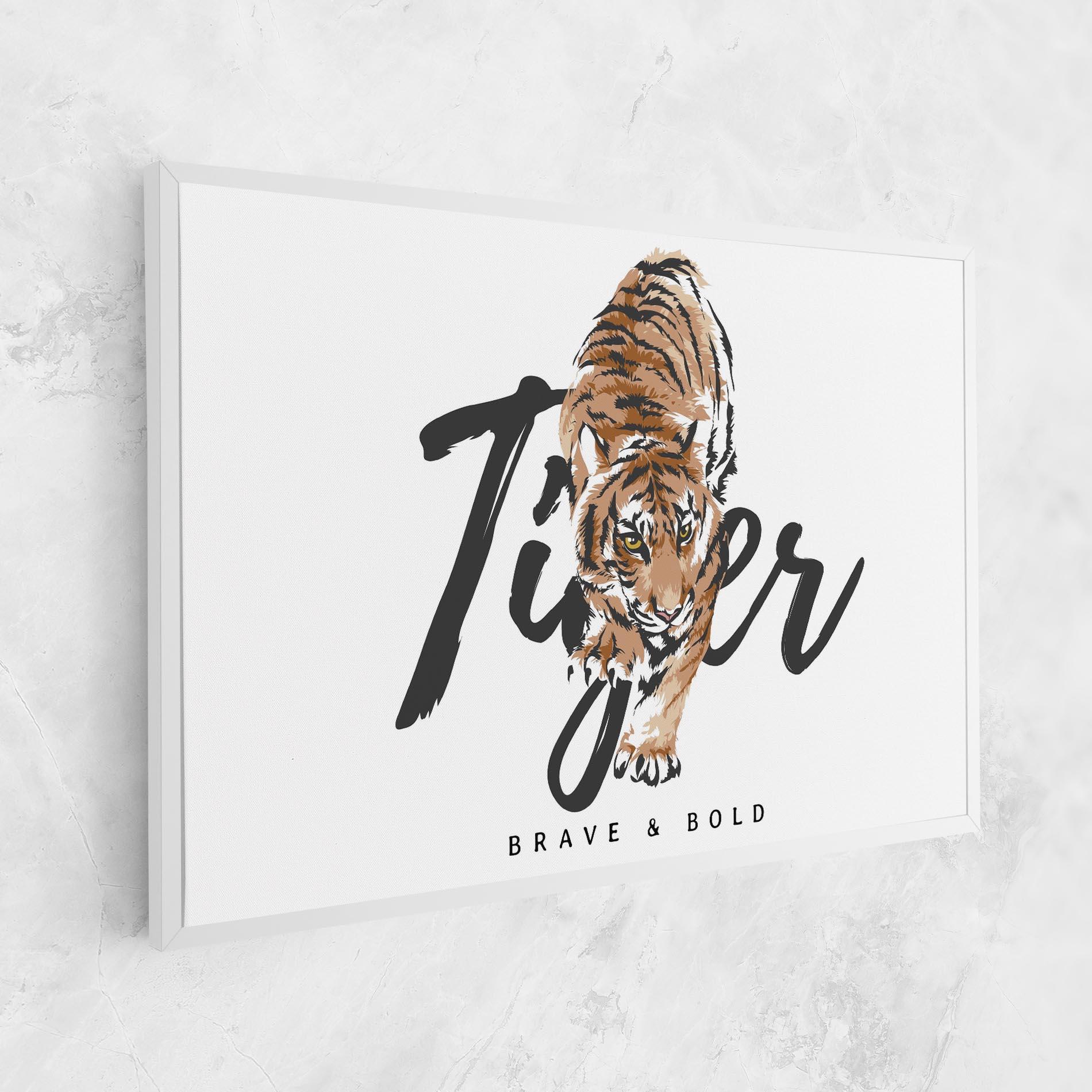 Vászonkép Brave And Bold mockup 1