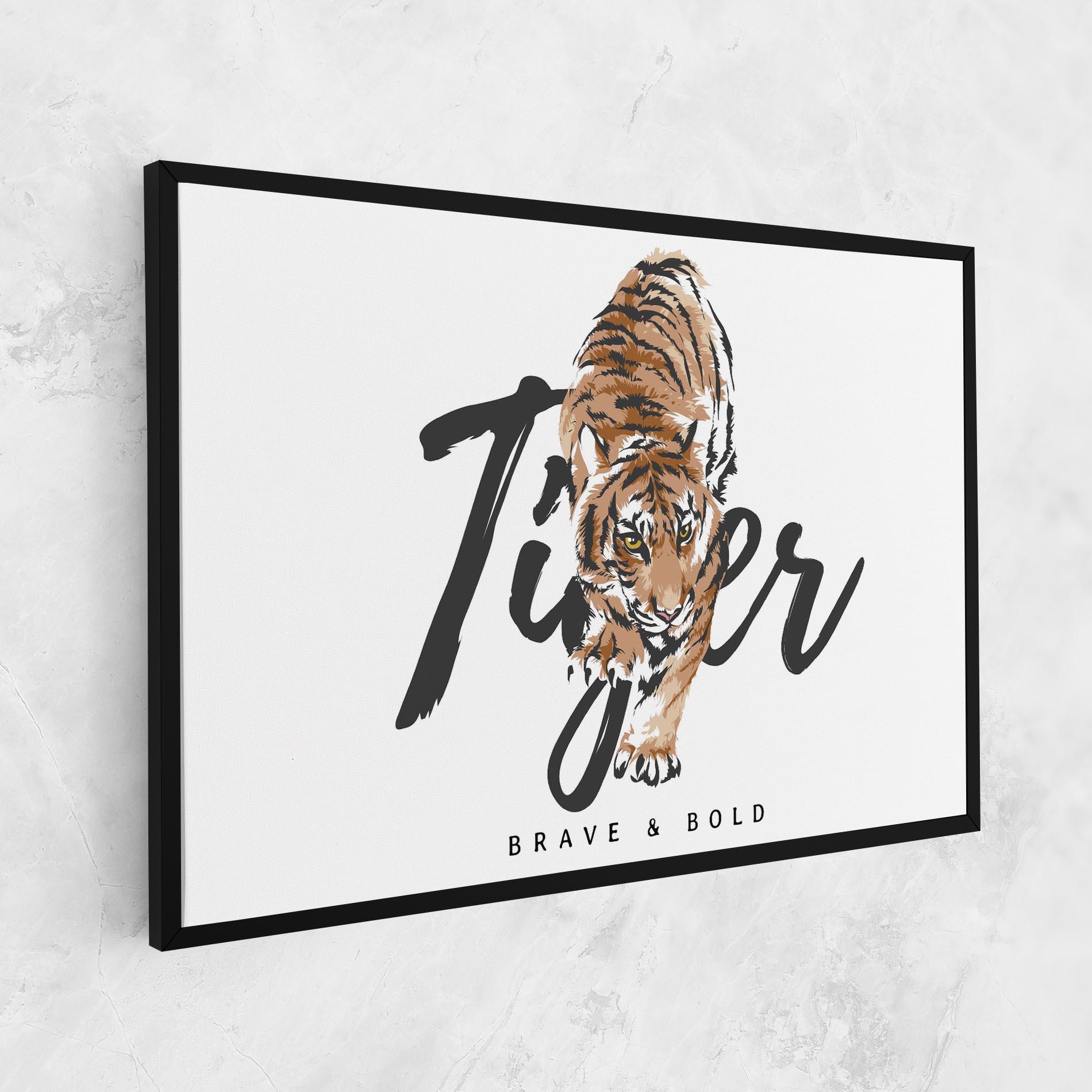 Vászonkép Brave And Bold mockup 1