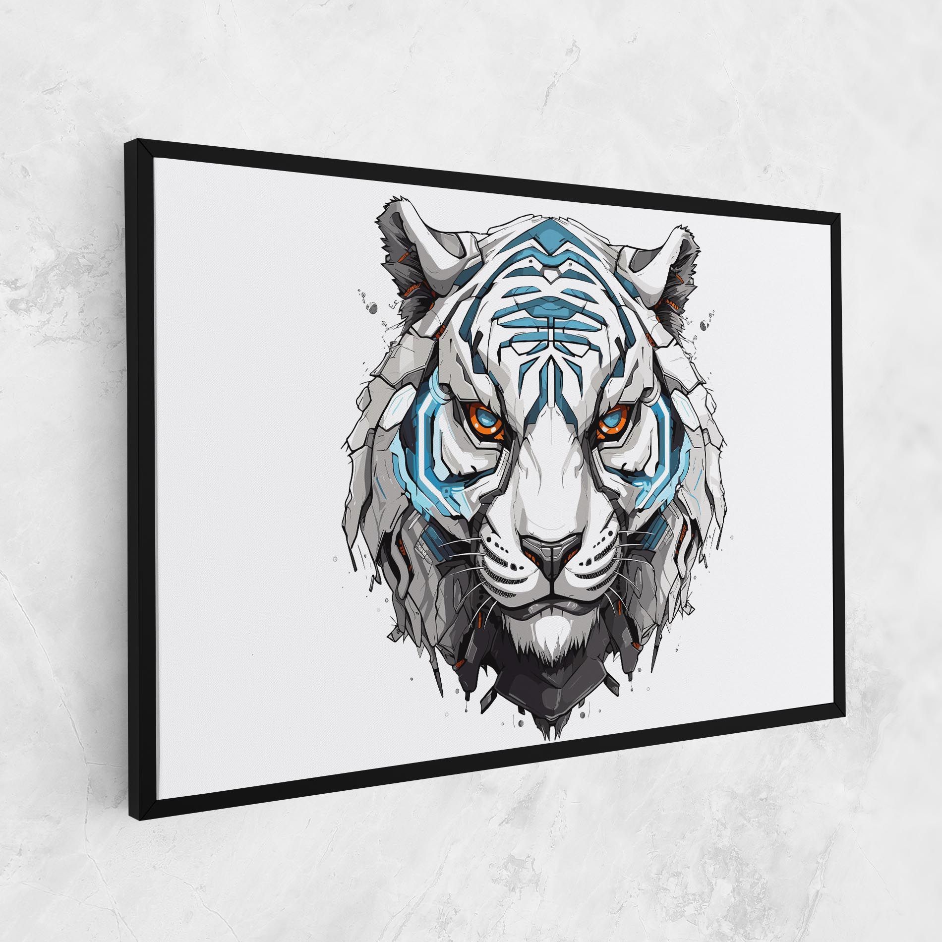 Cyborg Tiger mockup 1