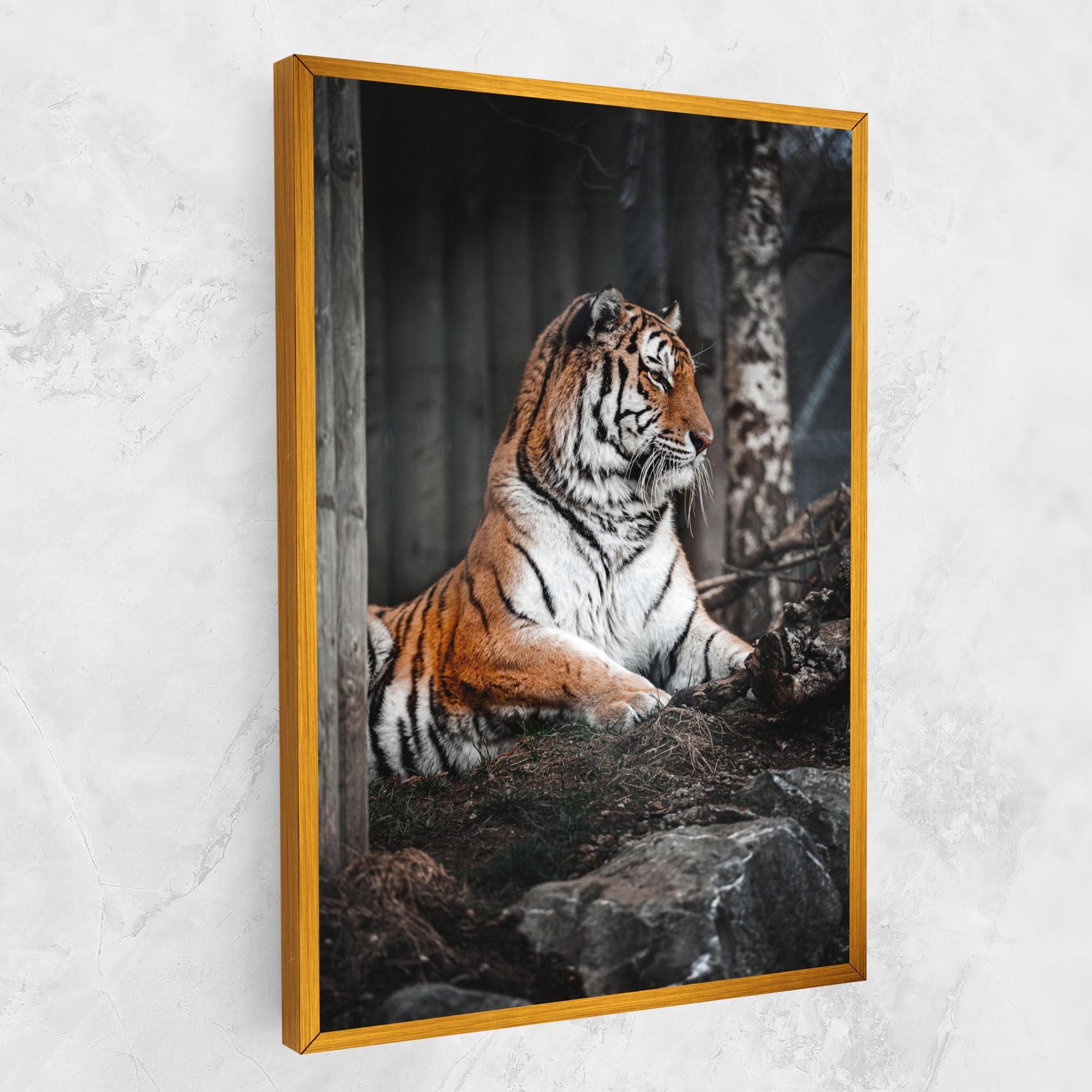 Vászonkép Forest Tiger mockup 1