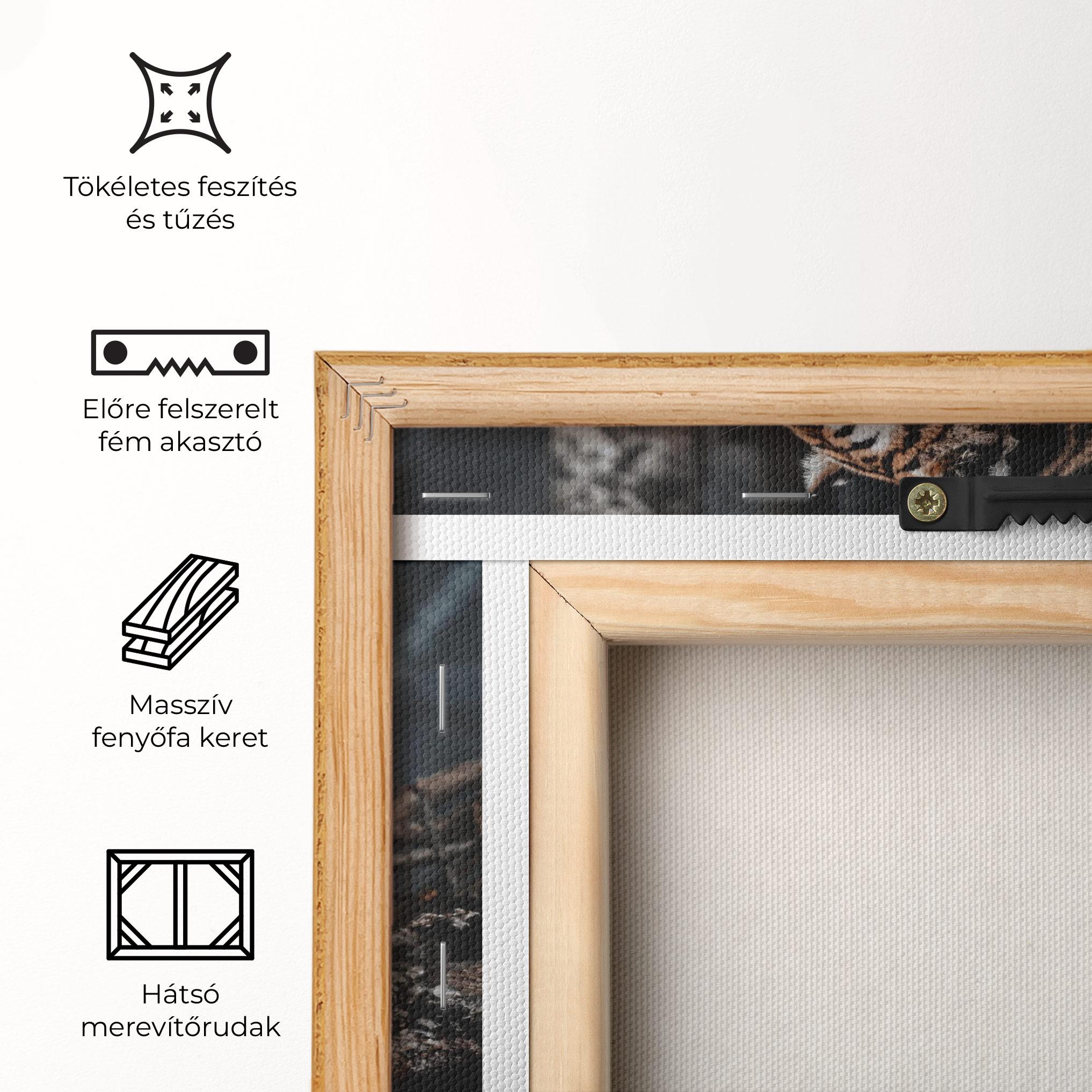 Vászonkép Forest Tiger mockup 5