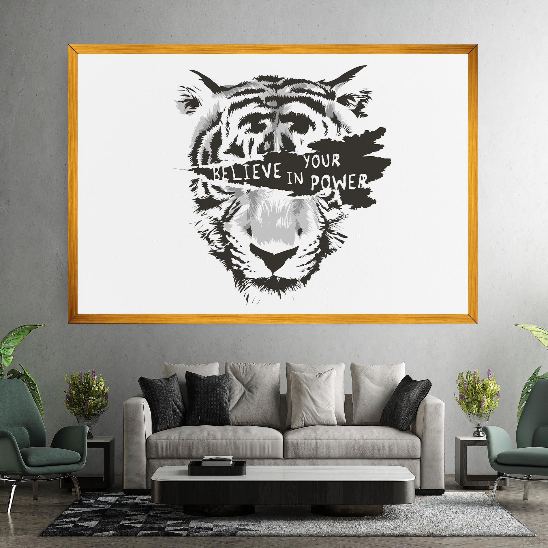 Vászonkép Belive In Your Power mockup 7