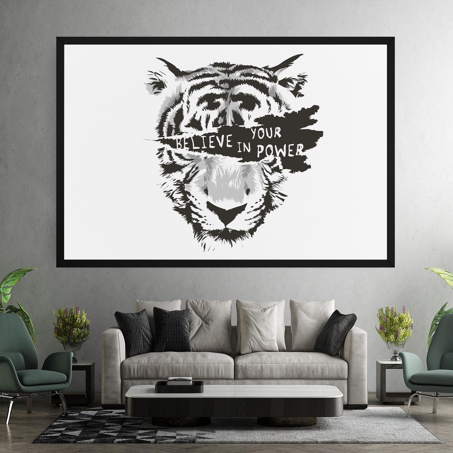 Vászonkép Belive In Your Power mockup 7