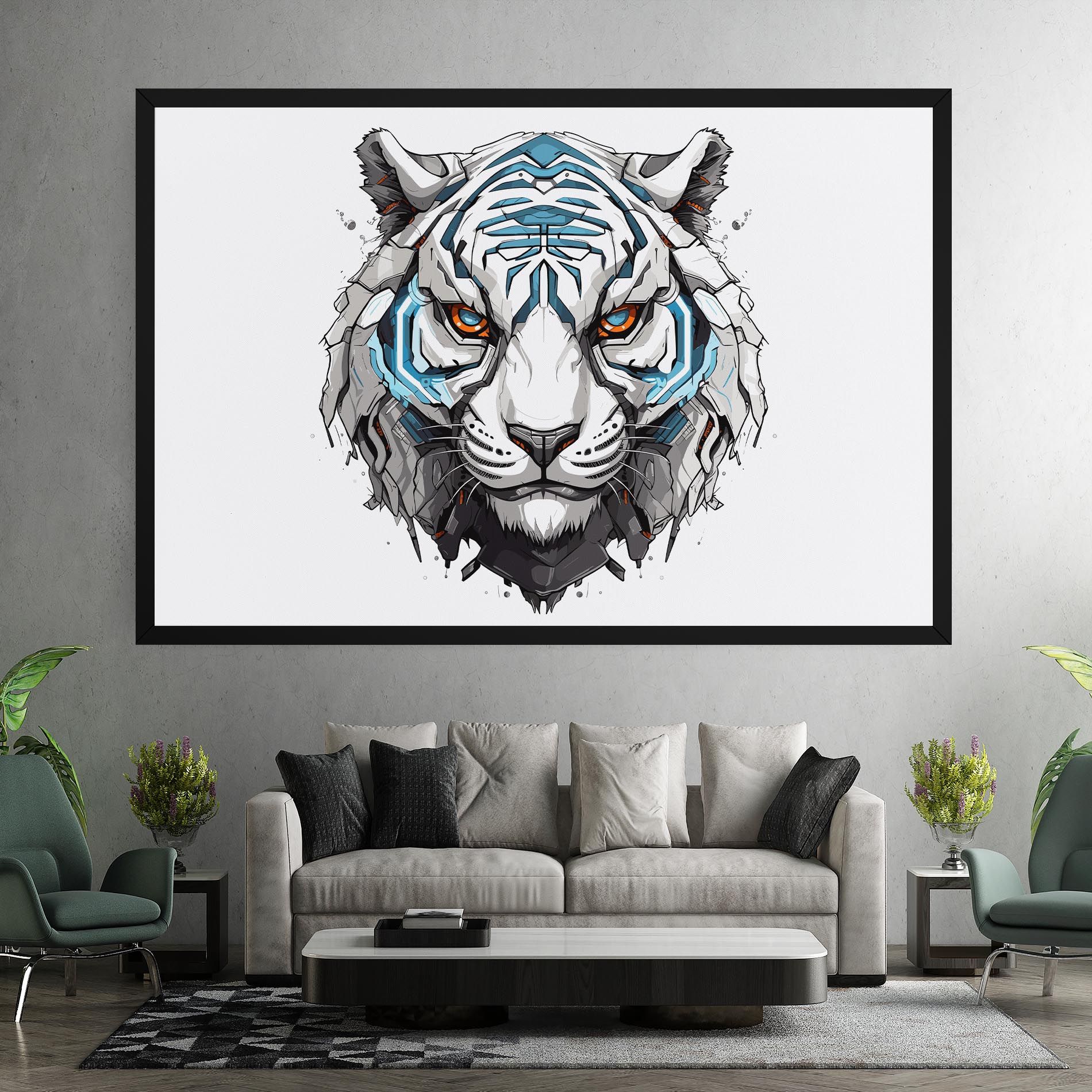 Cyborg Tiger mockup 7