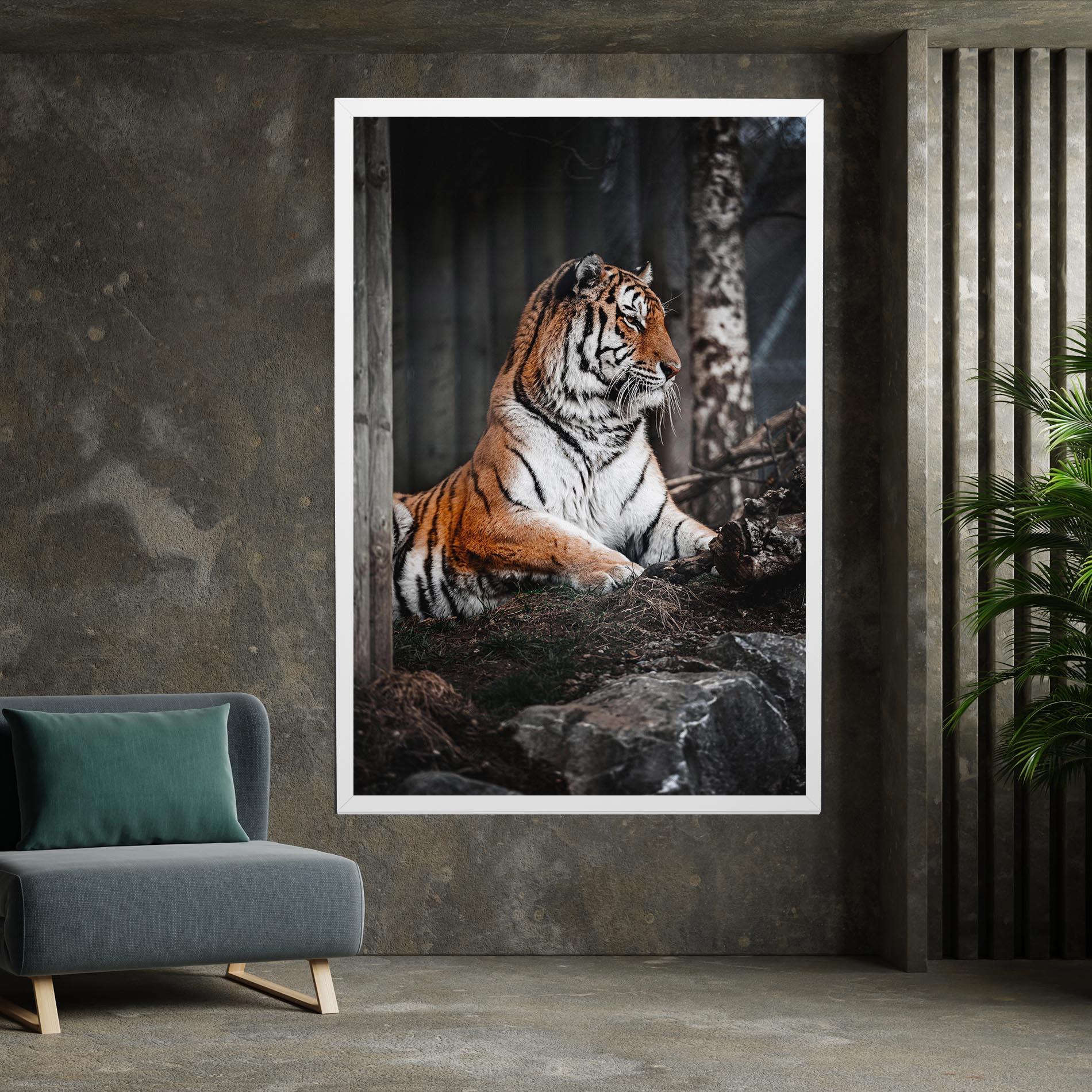 Vászonkép Forest Tiger mockup 7