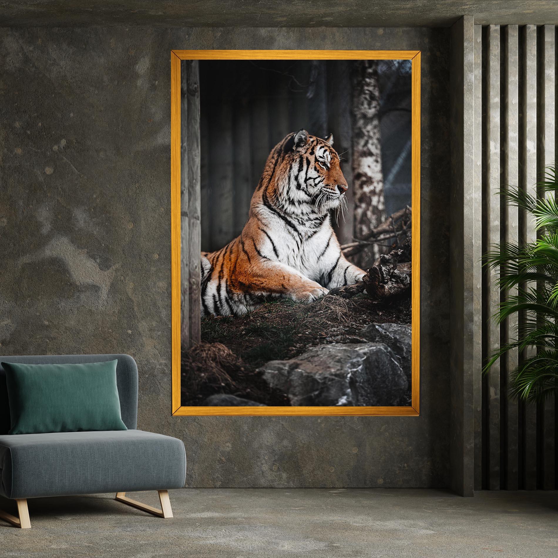Vászonkép Forest Tiger mockup 7