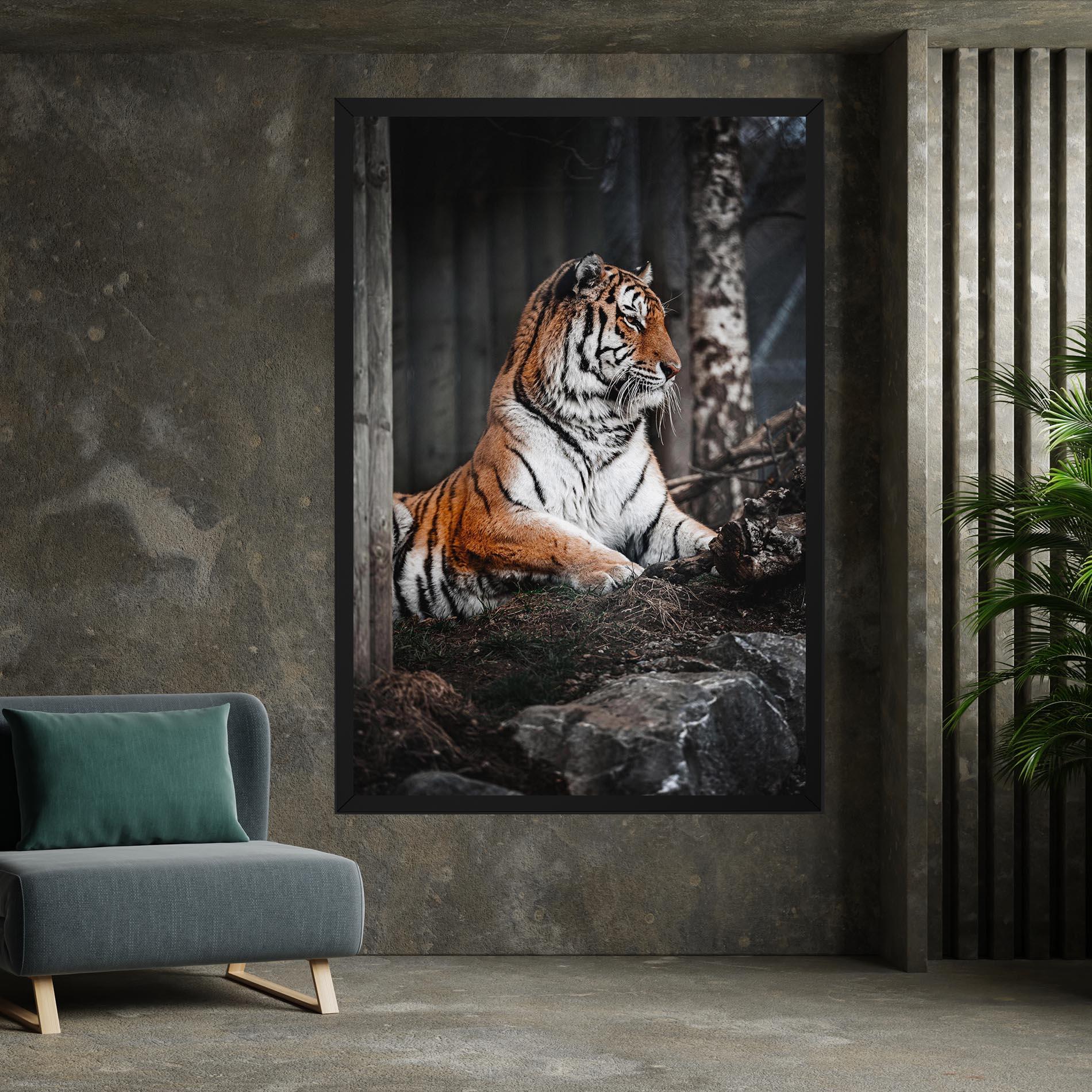 Vászonkép Forest Tiger mockup 7
