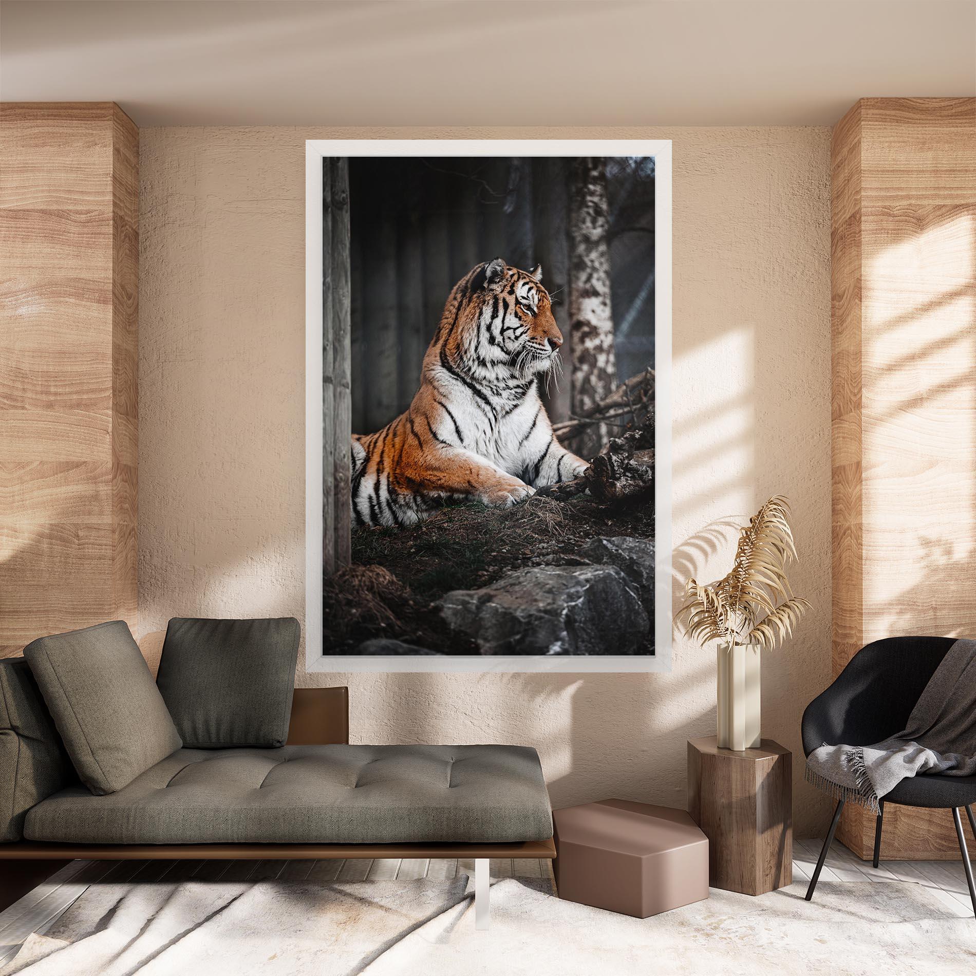 Vászonkép Forest Tiger mockup 8
