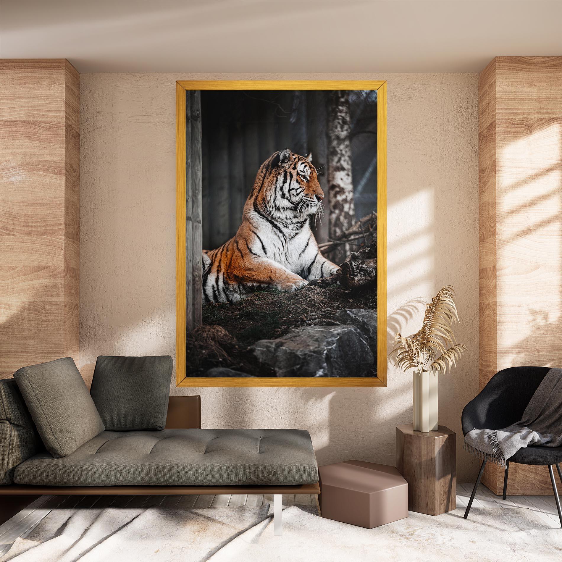 Vászonkép Forest Tiger mockup 8