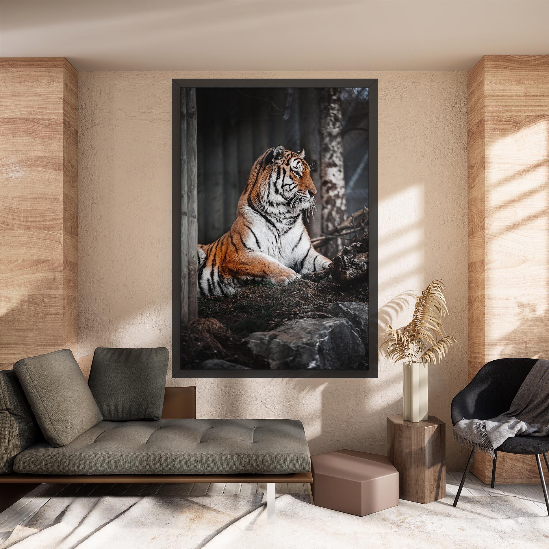 Vászonkép Forest Tiger mockup 8