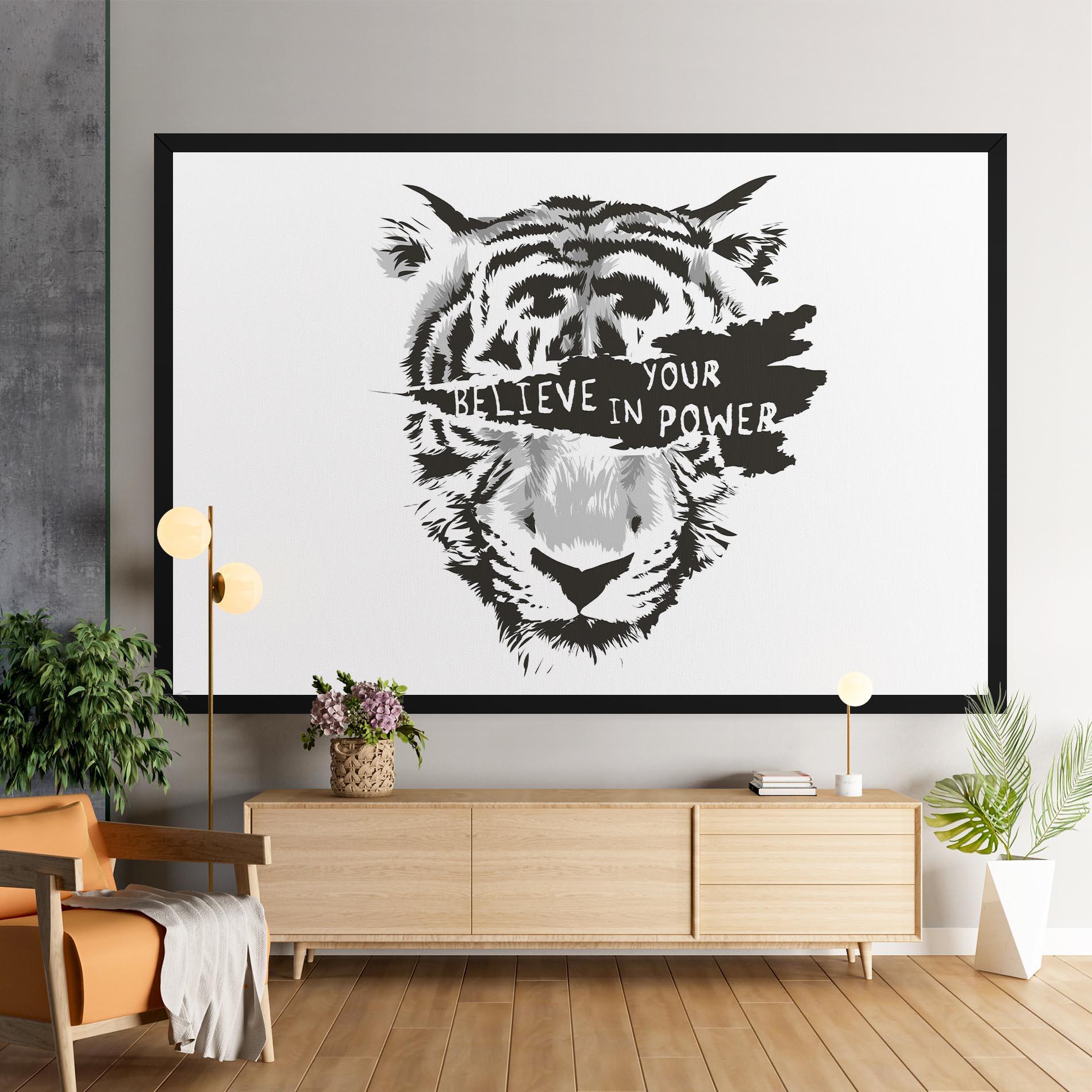 Vászonkép Belive In Your Power mockup 9