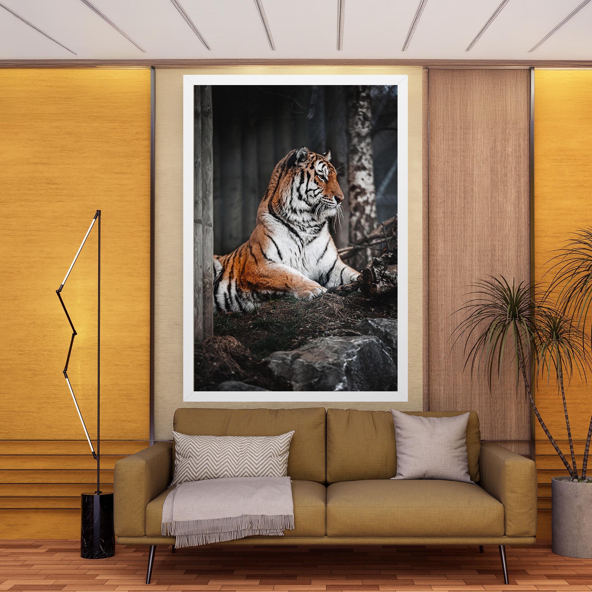 Vászonkép Forest Tiger mockup 9