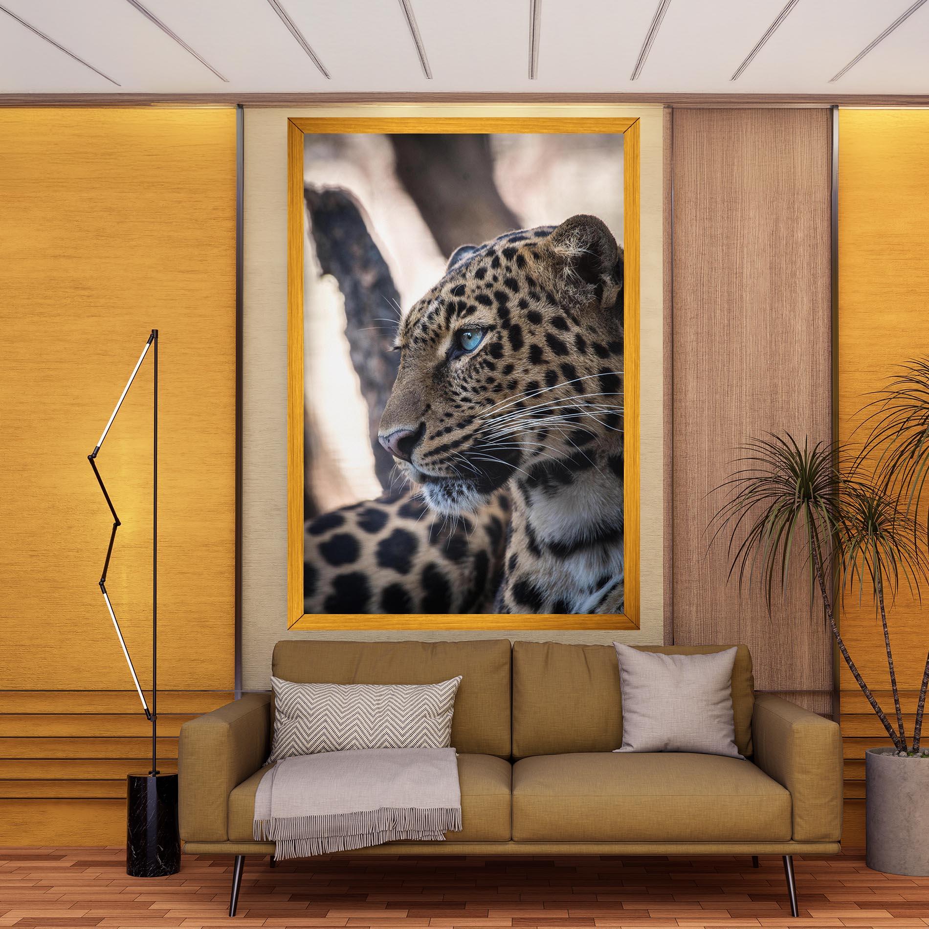 Vászonkép Blue Tiger mockup 9