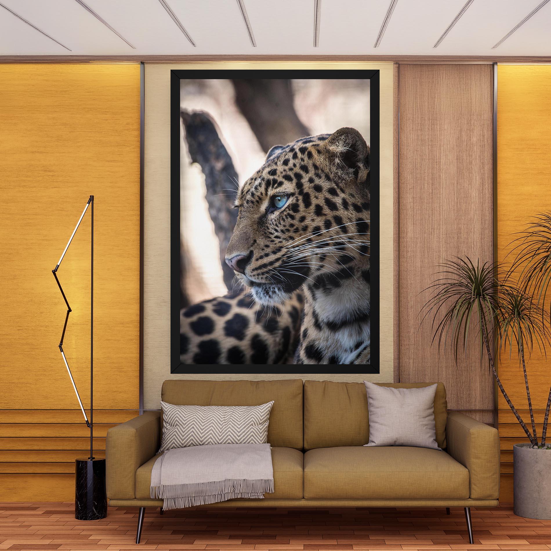 Vászonkép Blue Tiger mockup 9