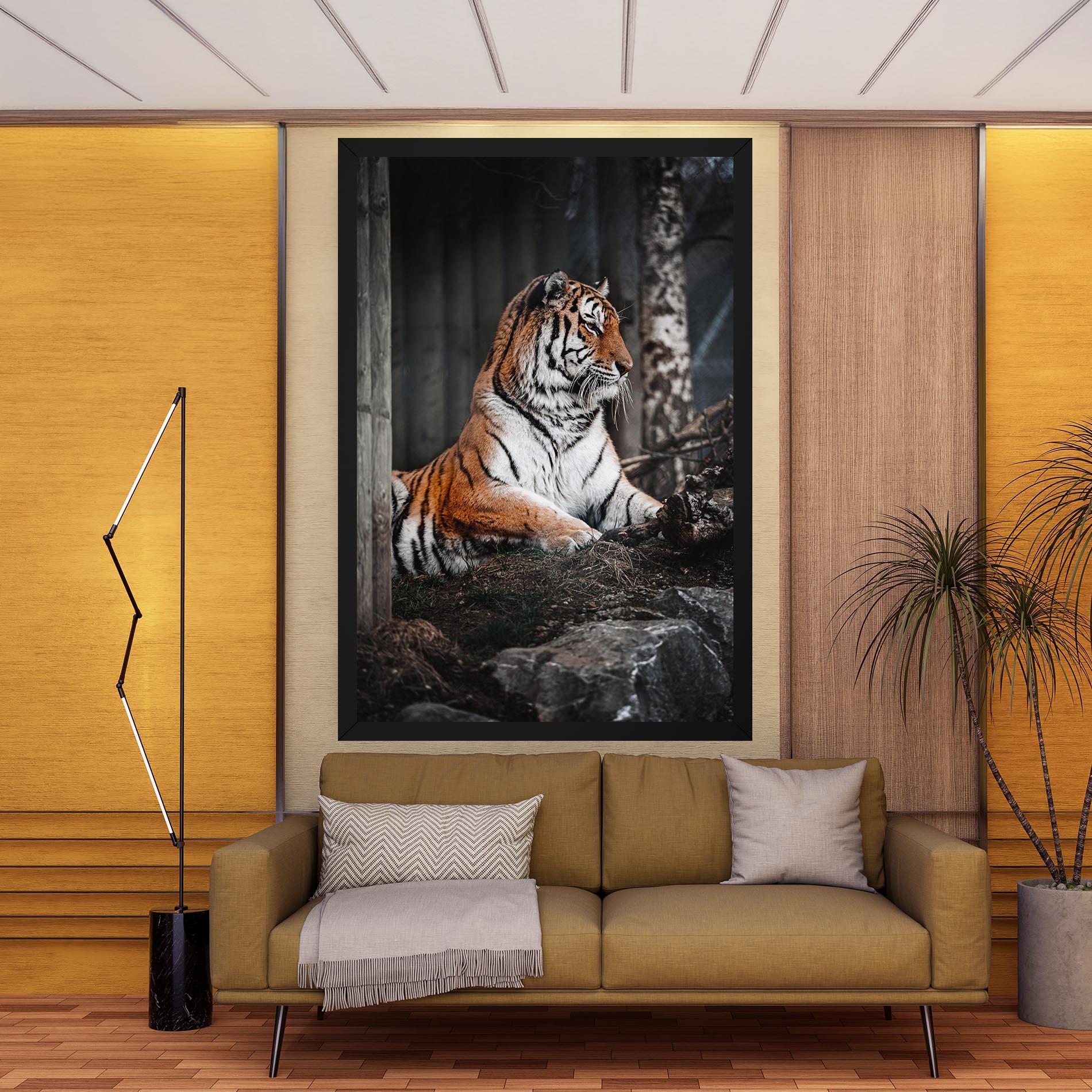 Vászonkép Forest Tiger mockup 9