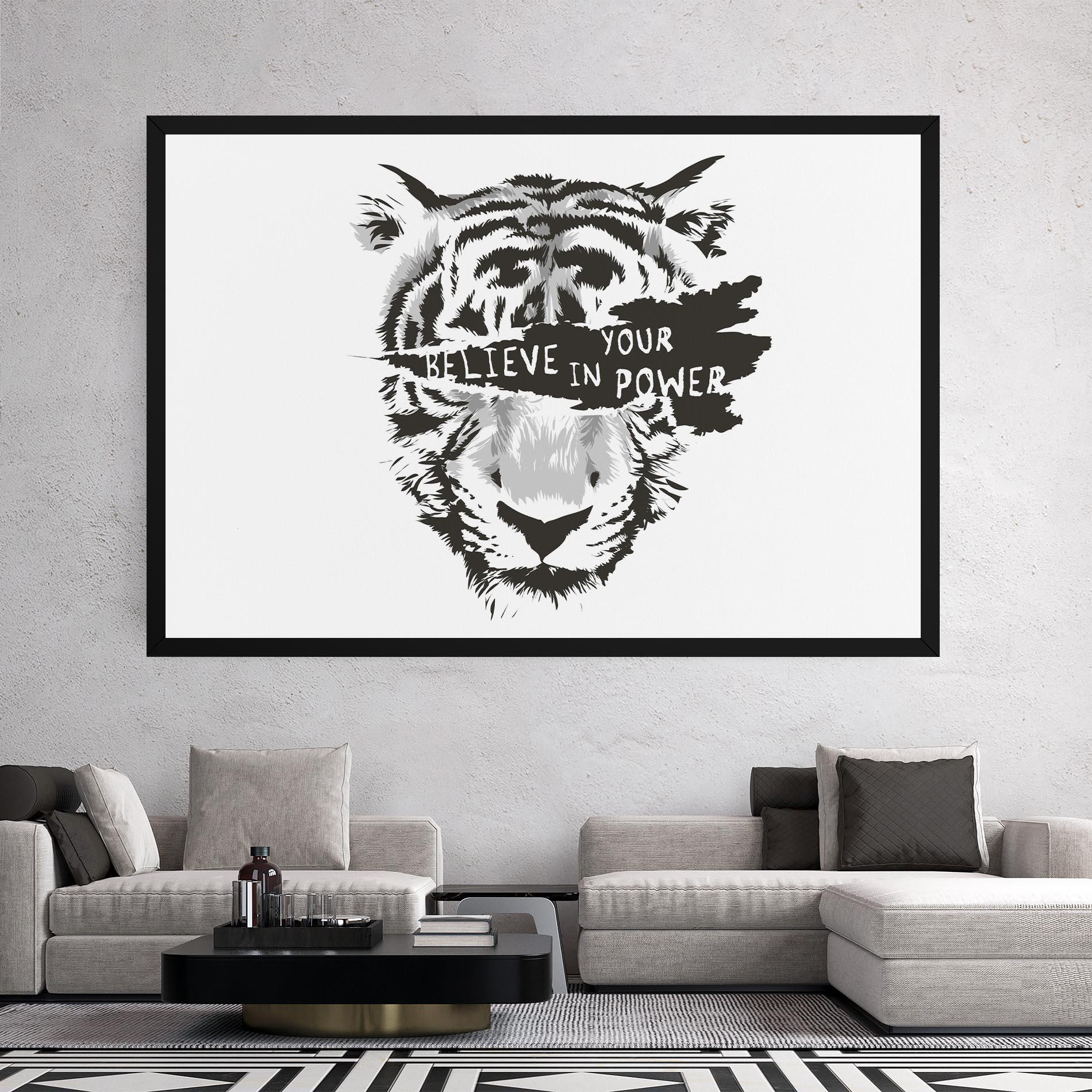 Vászonkép Belive In Your Power mockup 2