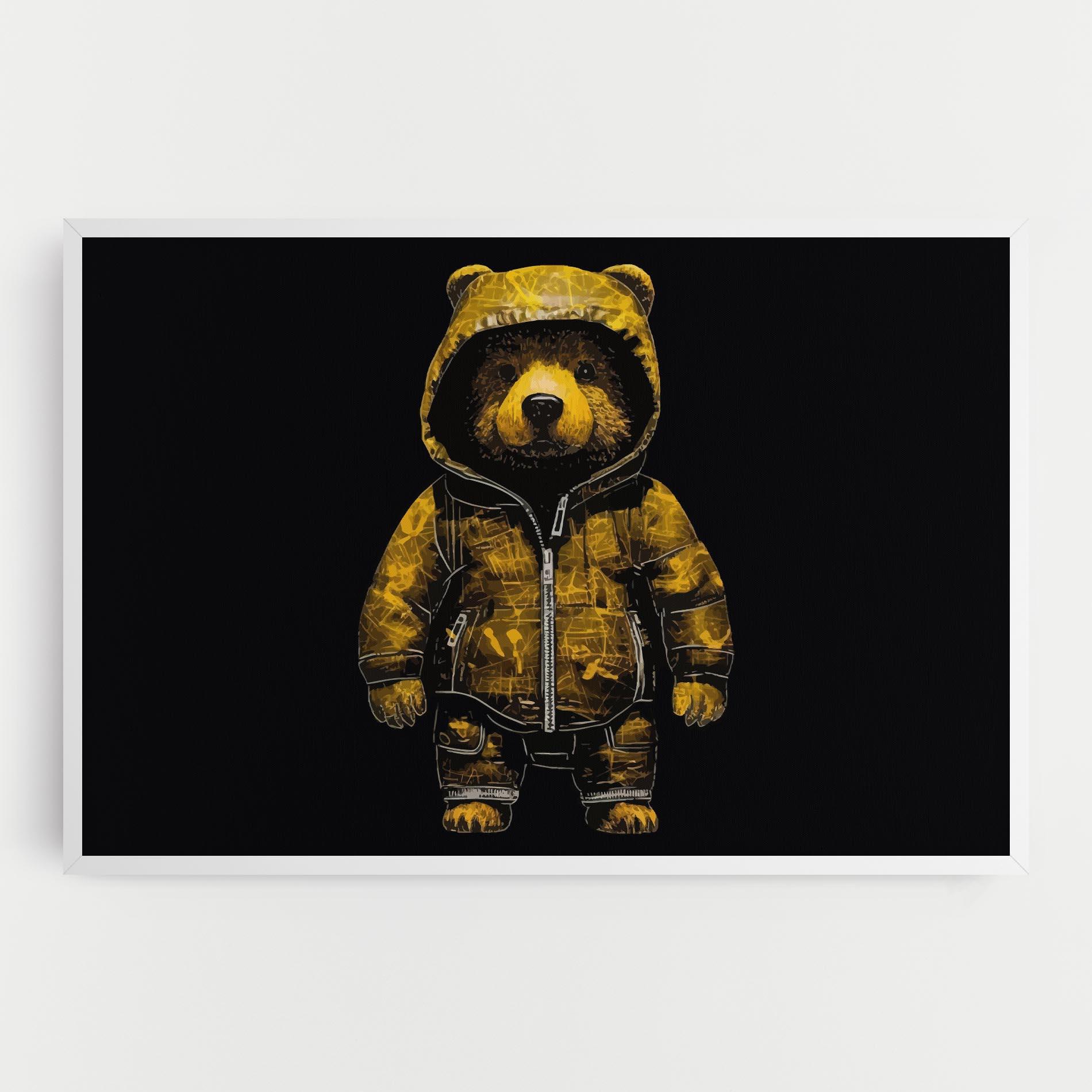 Vászonkép Yellow Bear mockup 0