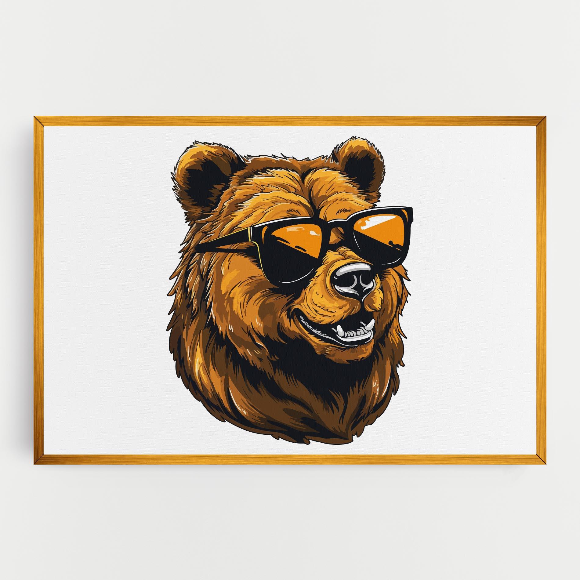 Vászonkép Cool Glasses mockup 0