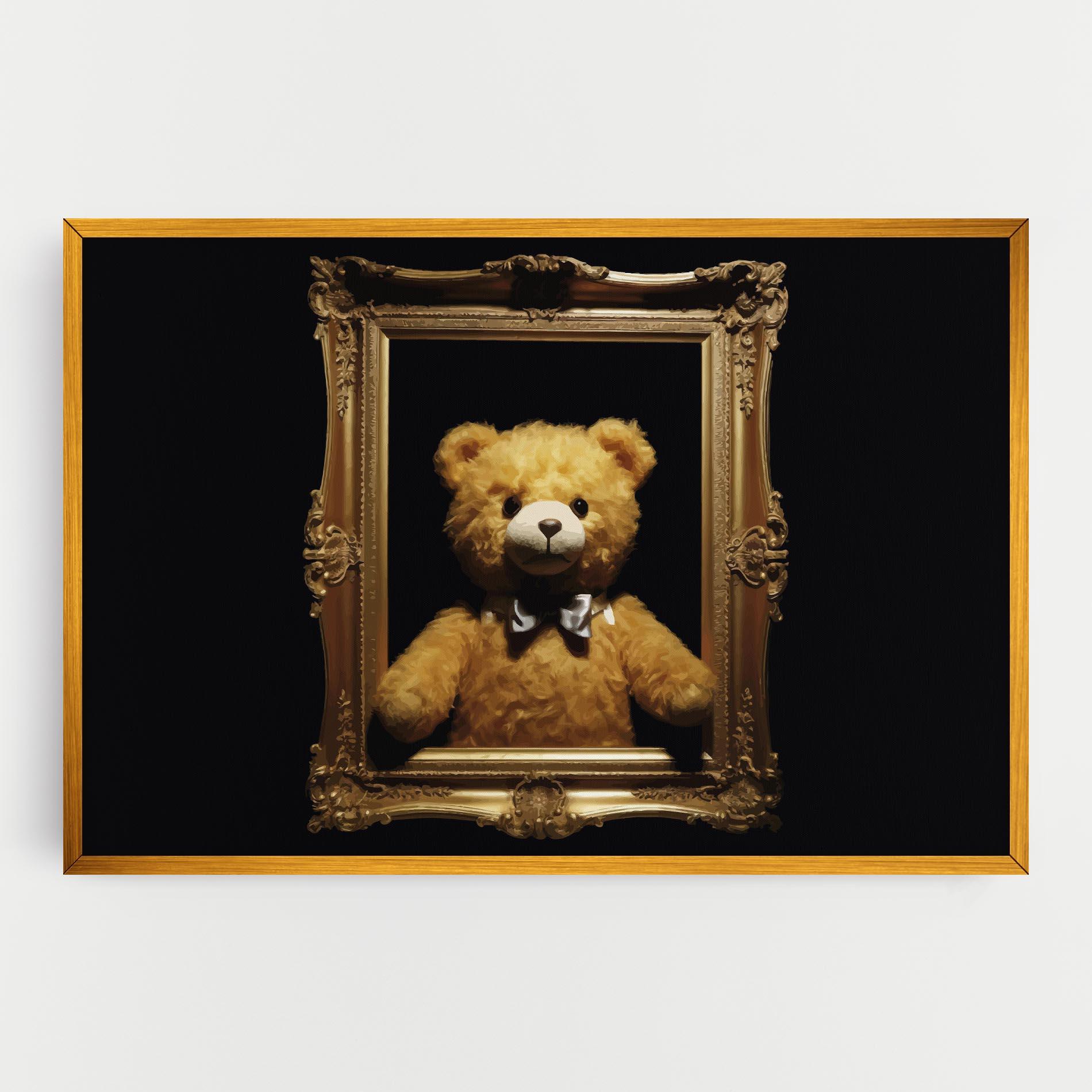 Vászonkép Frame Bear mockup 0