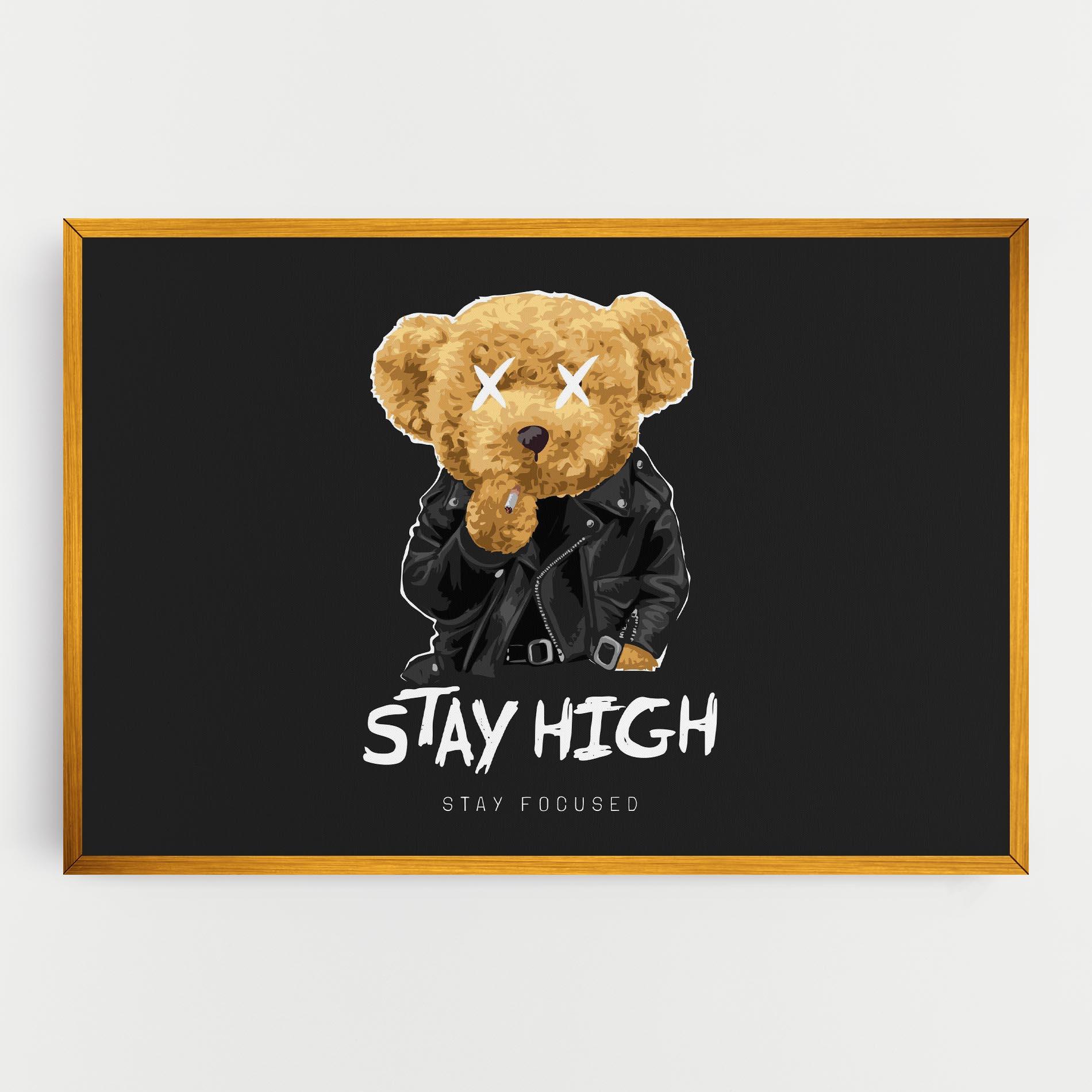 Vászonkép Stay Focused mockup 0