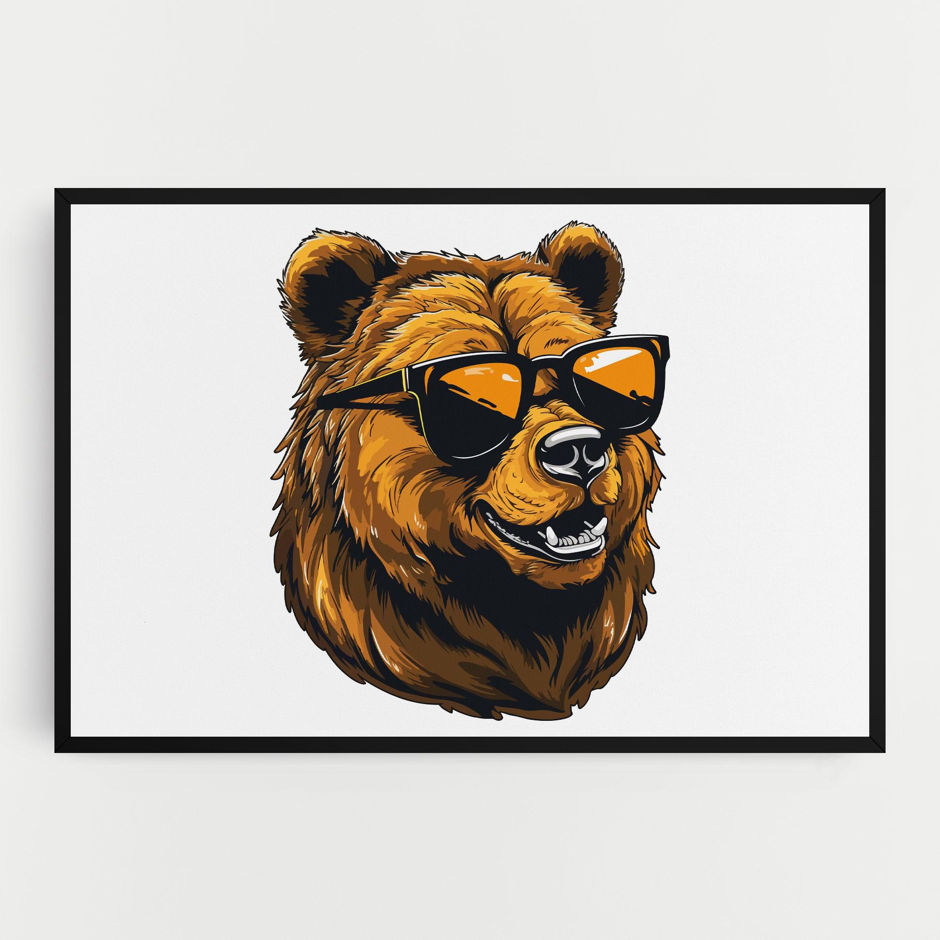 Vászonkép Cool Glasses mockup 0