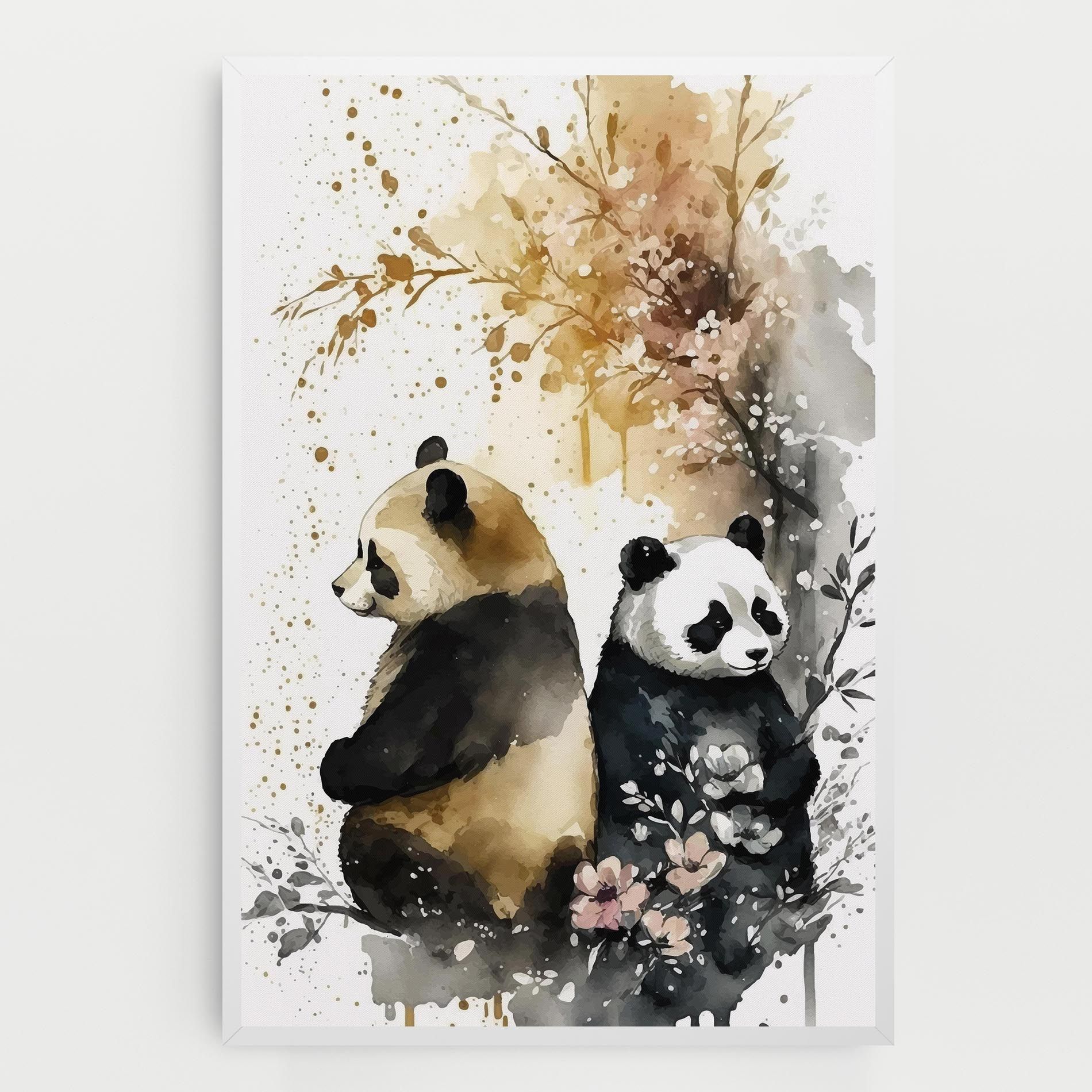 Gold Panda Art mockup 0