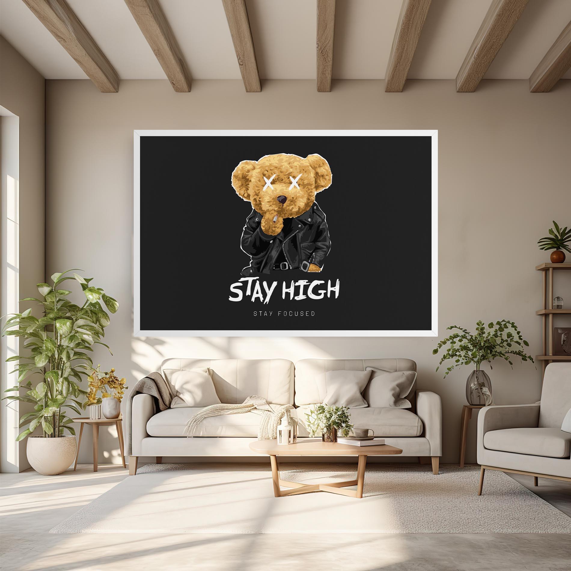 Vászonkép Stay Focused mockup 6