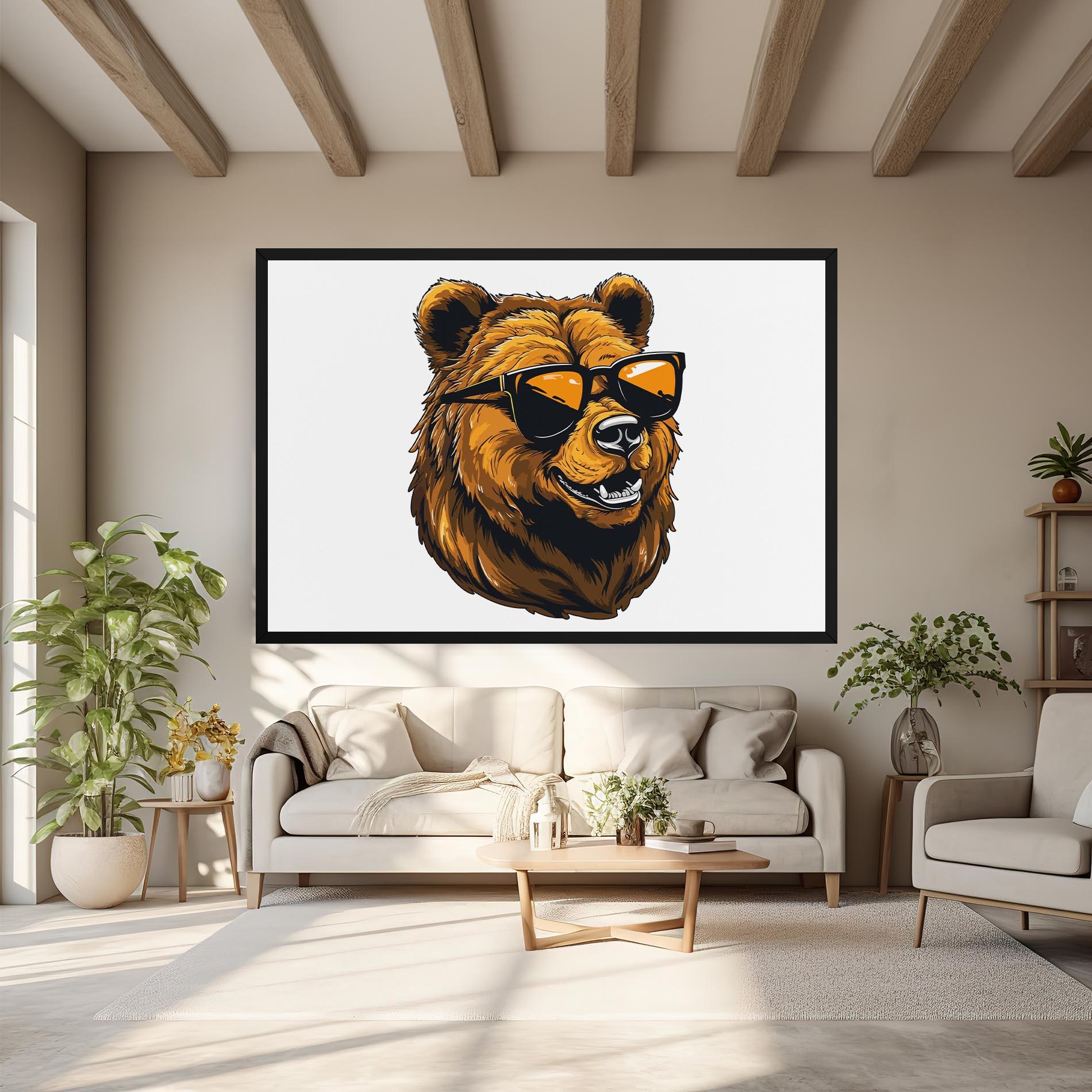 Vászonkép Cool Glasses mockup 6