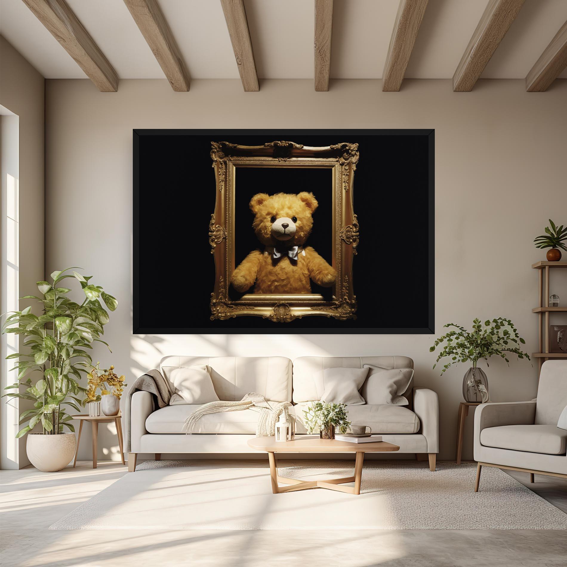 Vászonkép Frame Bear mockup 6