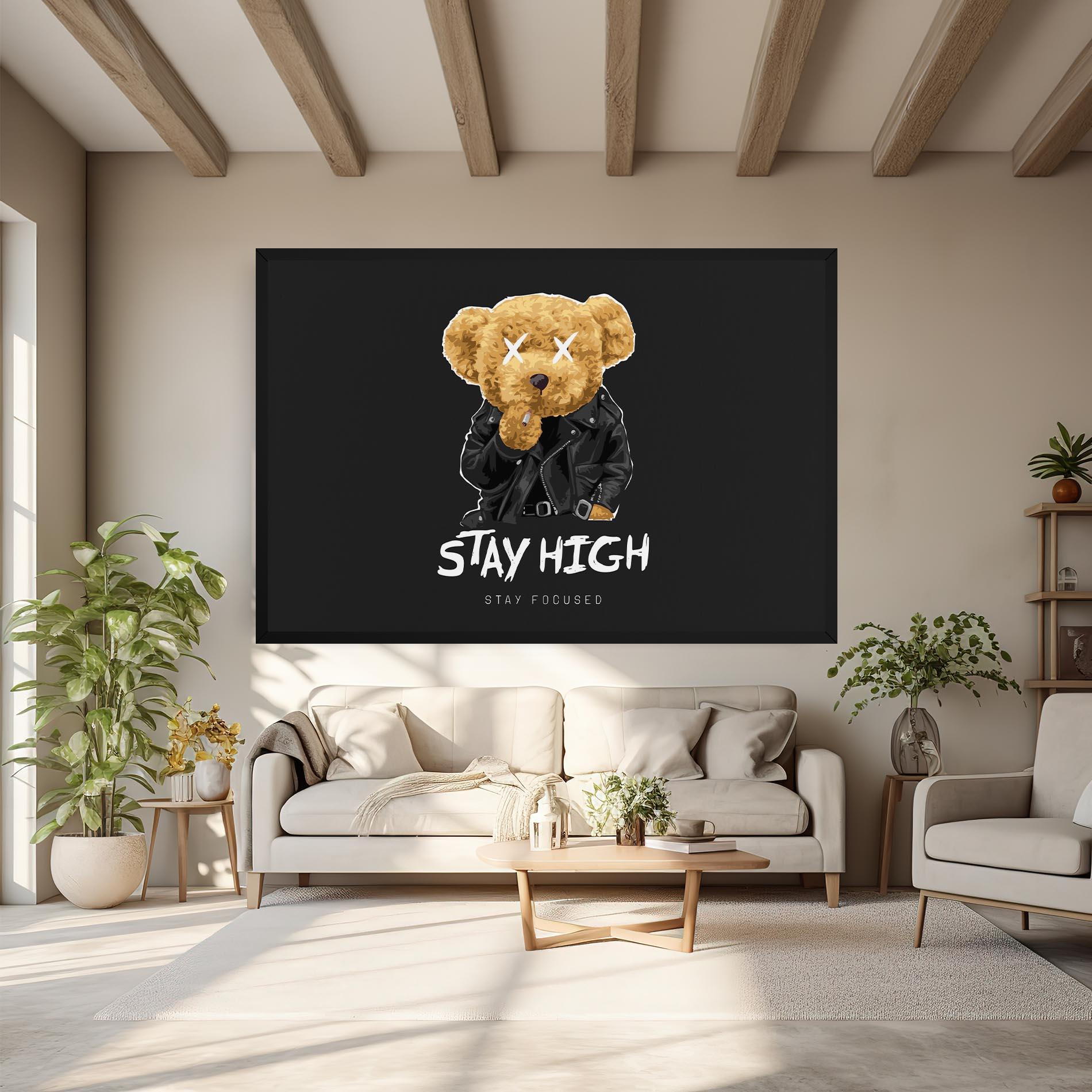 Vászonkép Stay Focused mockup 6