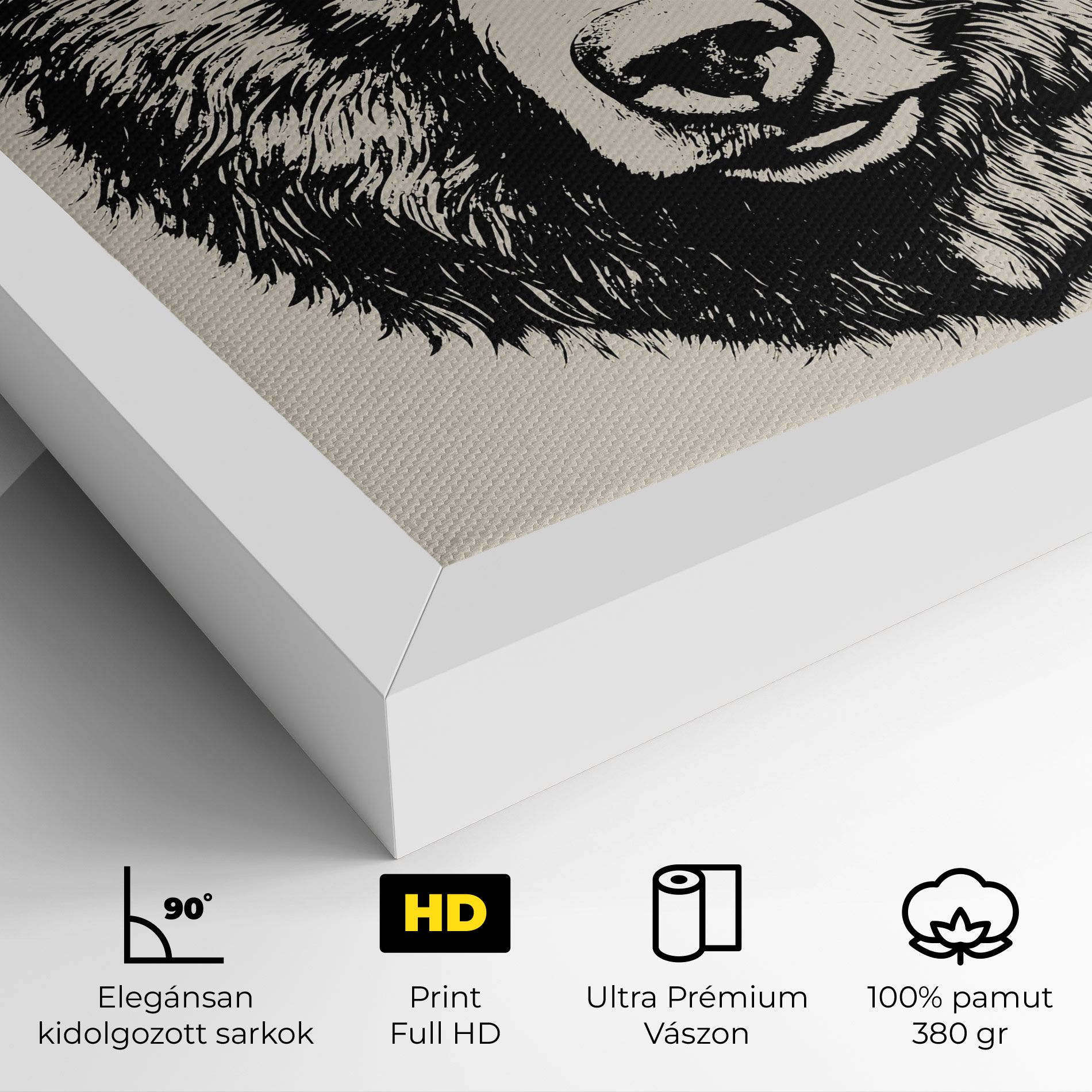 Cream Head Bear mockup 4