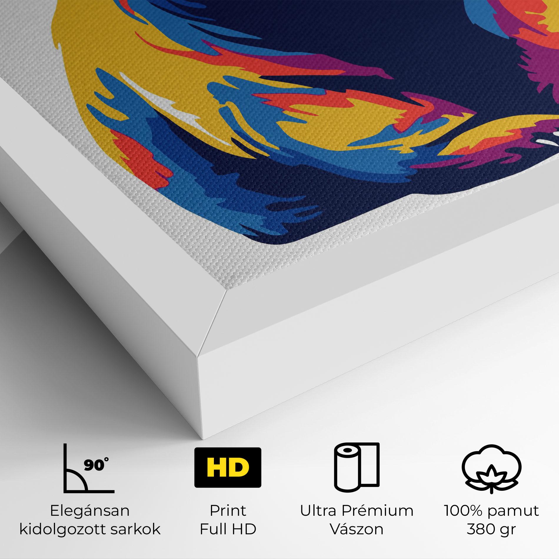 Vászonkép Cute Panda mockup 4