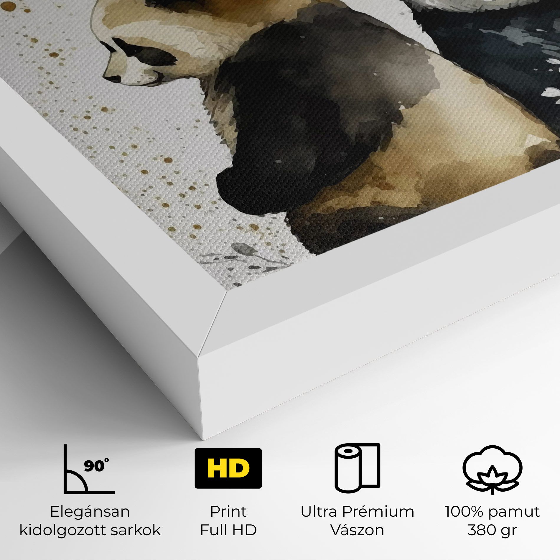 Gold Panda Art mockup 4