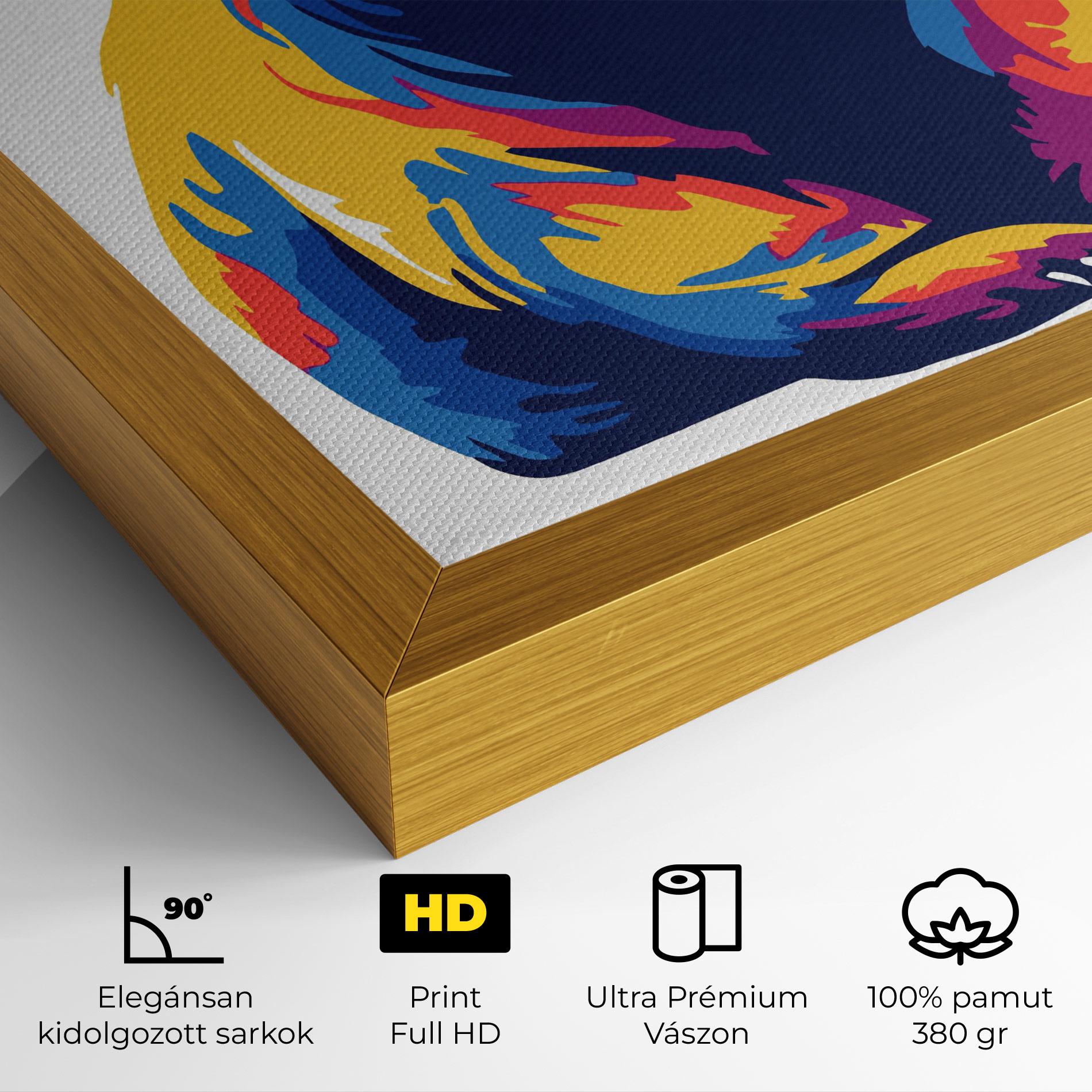 Vászonkép Cute Panda mockup 4