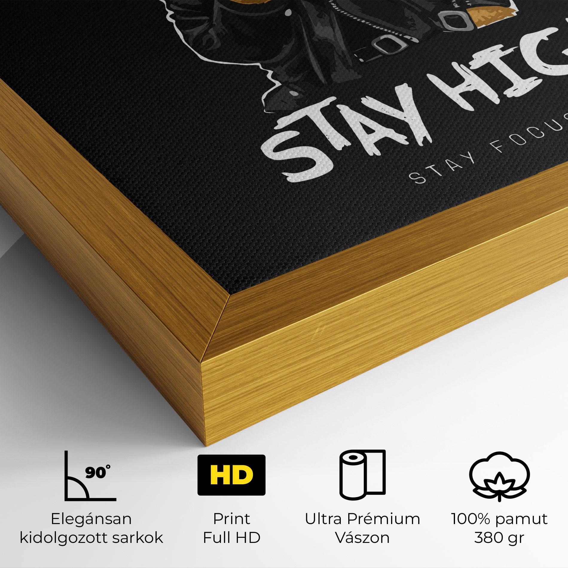 Vászonkép Stay Focused mockup 4