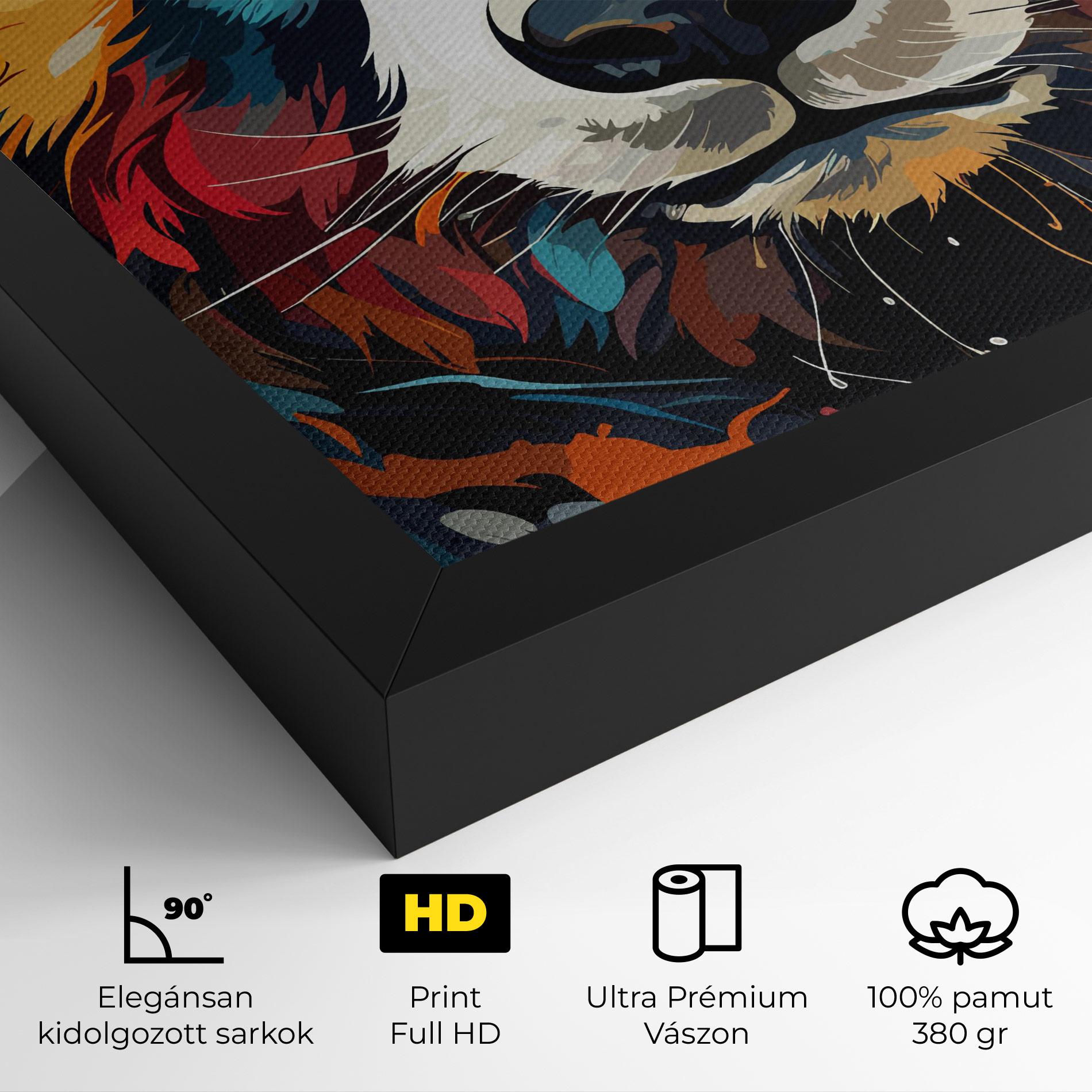 Vászonkép Cream Color Bear mockup 4